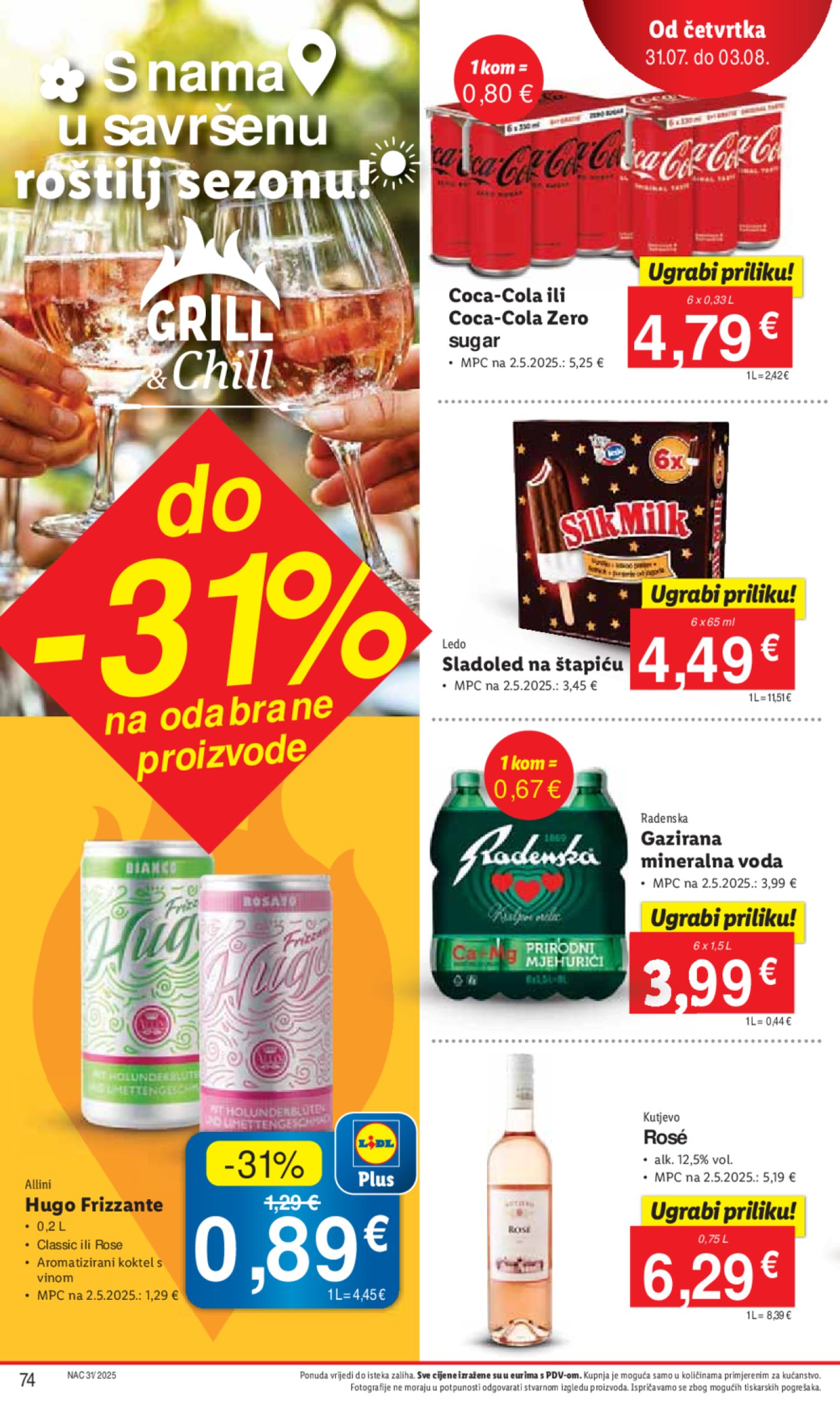 Lidl katalog Super ponuda od ponedjeljka 28.07. - 03.08.2025.