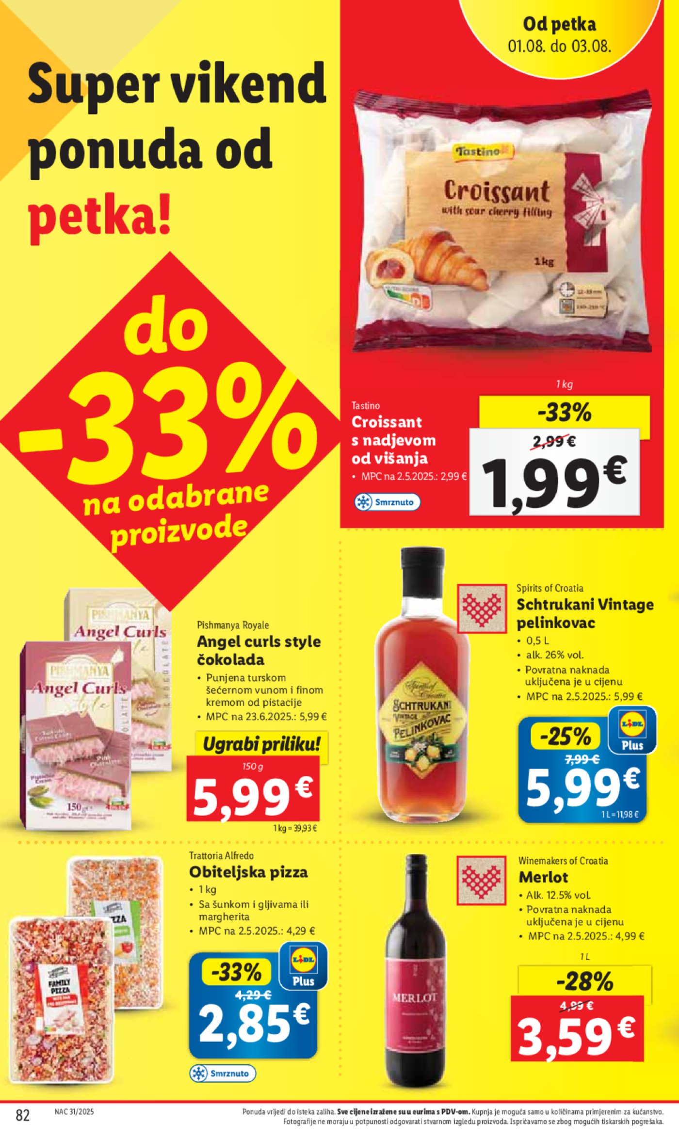 Lidl katalog Super ponuda od ponedjeljka 28.07. - 03.08.2025.
