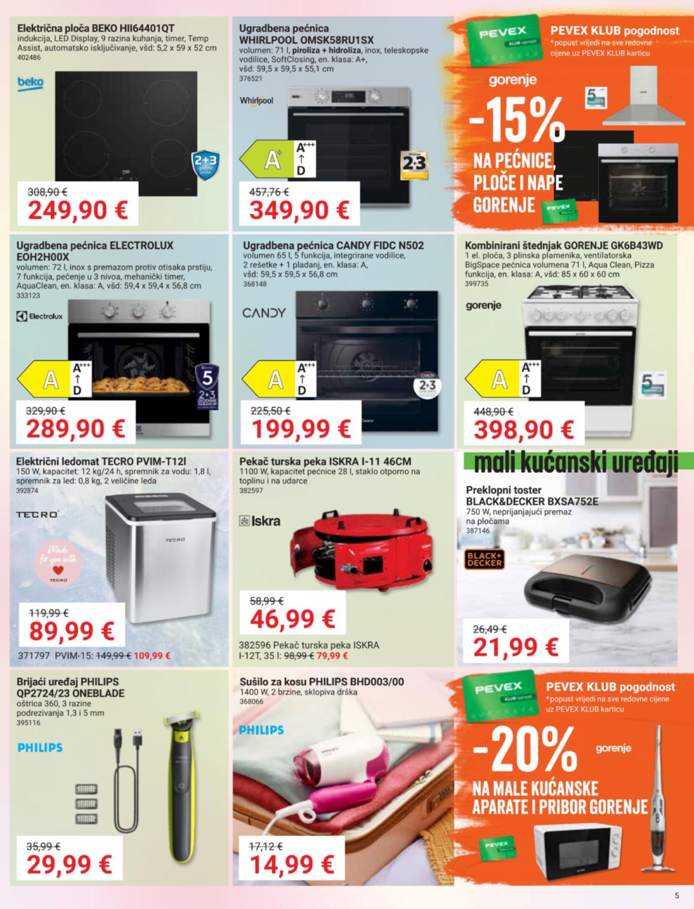 Pevex katalog Akcija 24.07. - 25.08.2025.