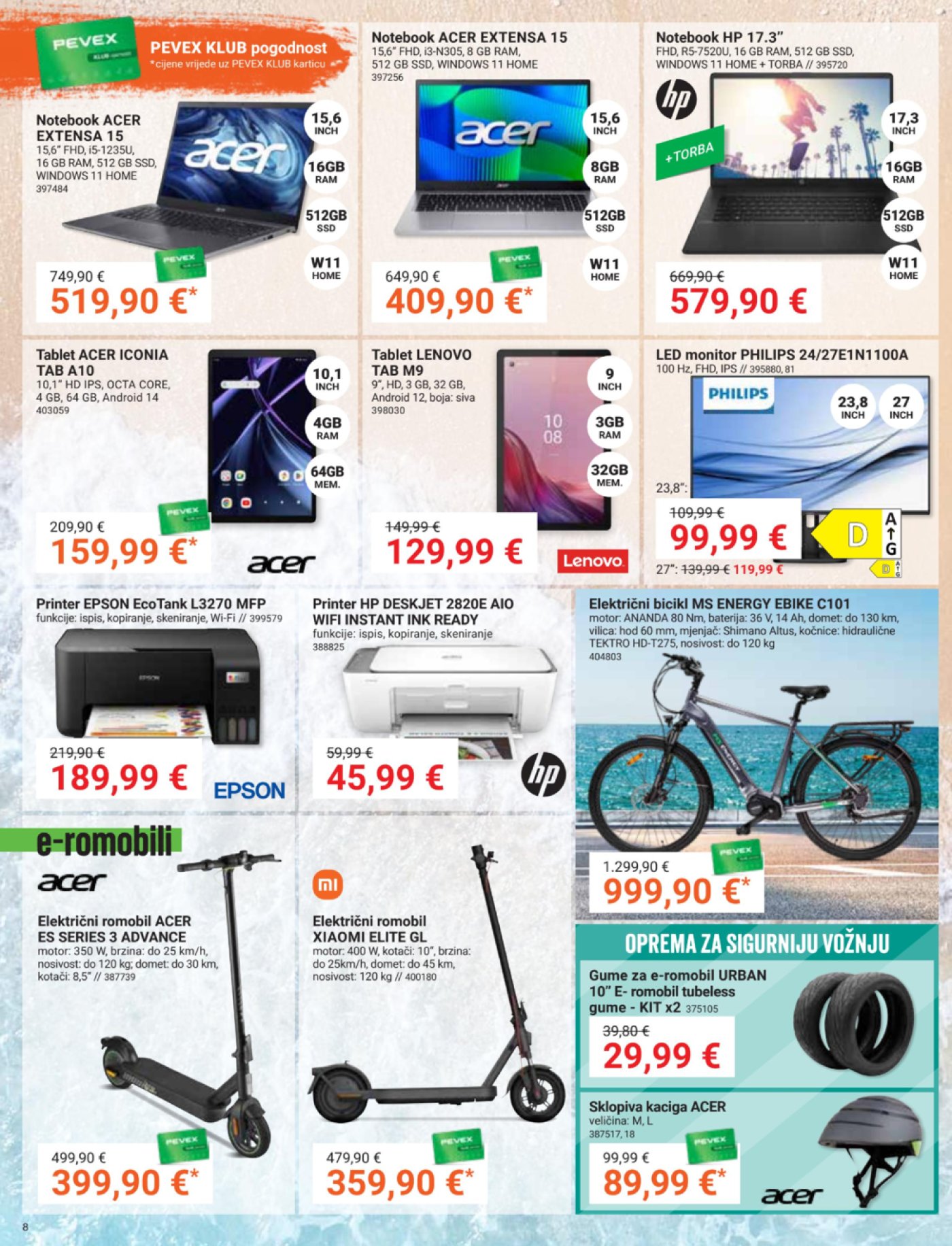 Pevex katalog Akcija 24.07. - 25.08.2025.