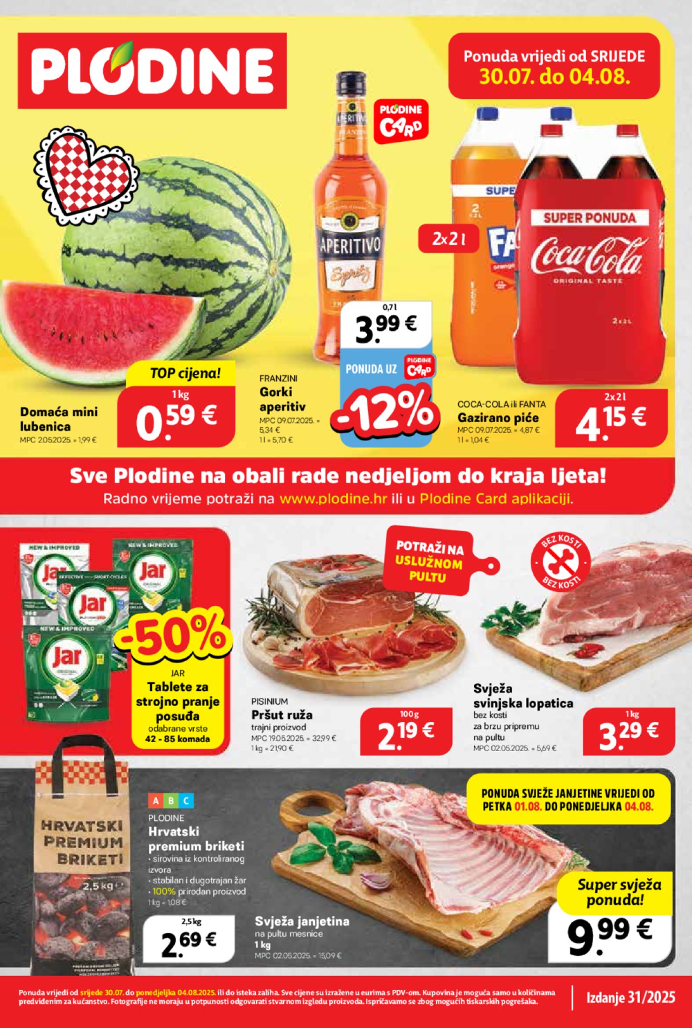 Plodine katalog Akcija 30.07. - 04.08.2025.