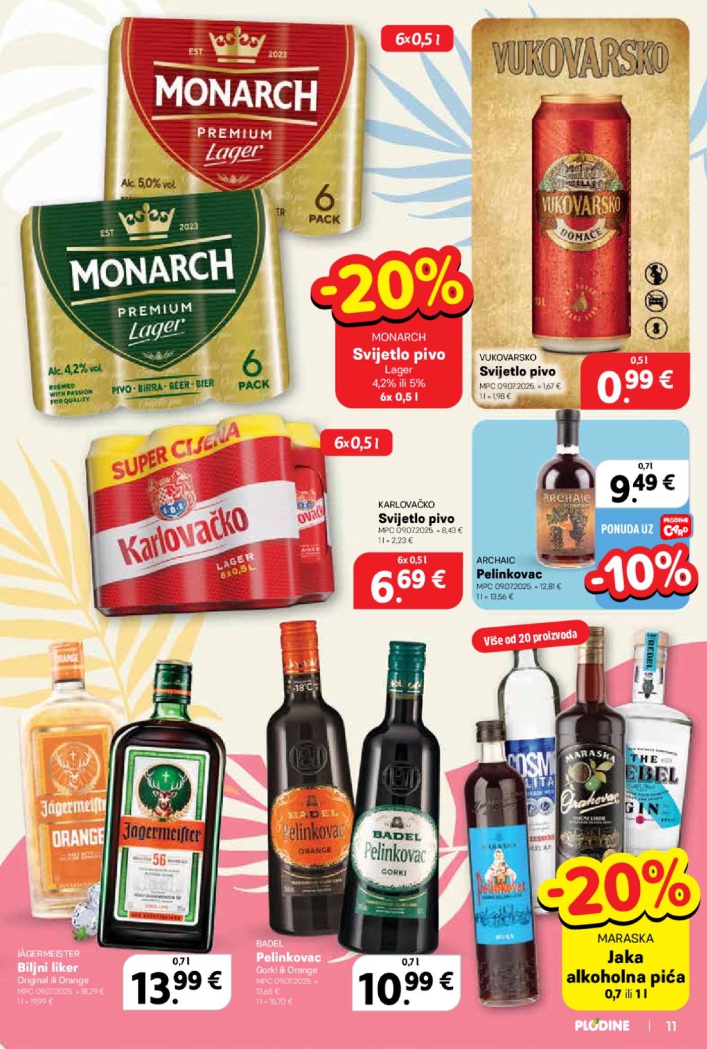 Plodine katalog Akcija 30.07. - 04.08.2025.