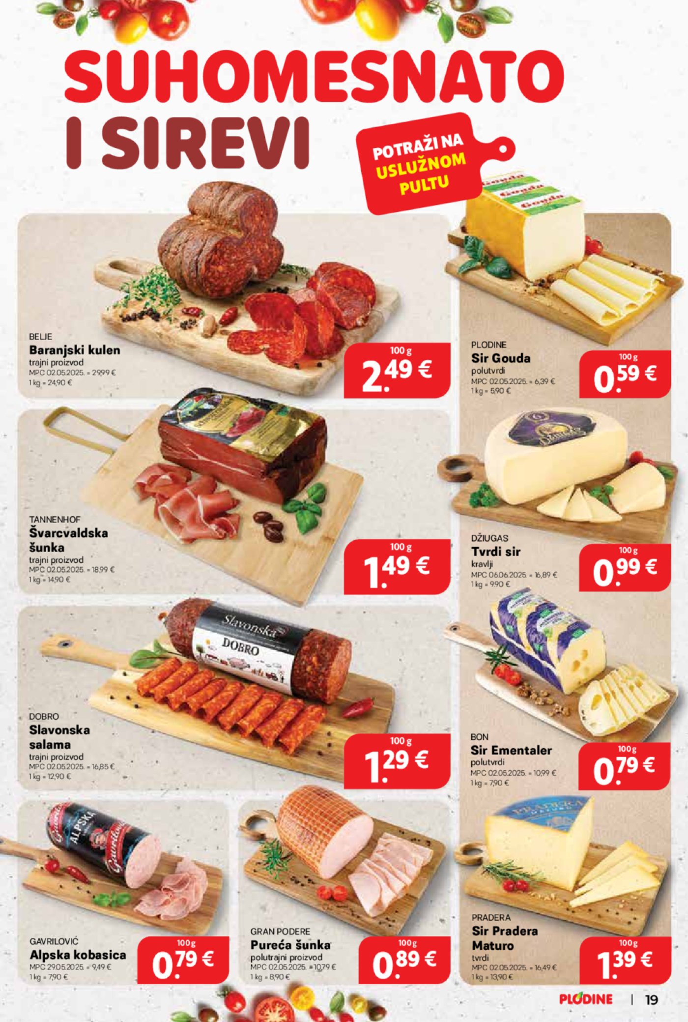 Plodine katalog Akcija 30.07. - 04.08.2025.