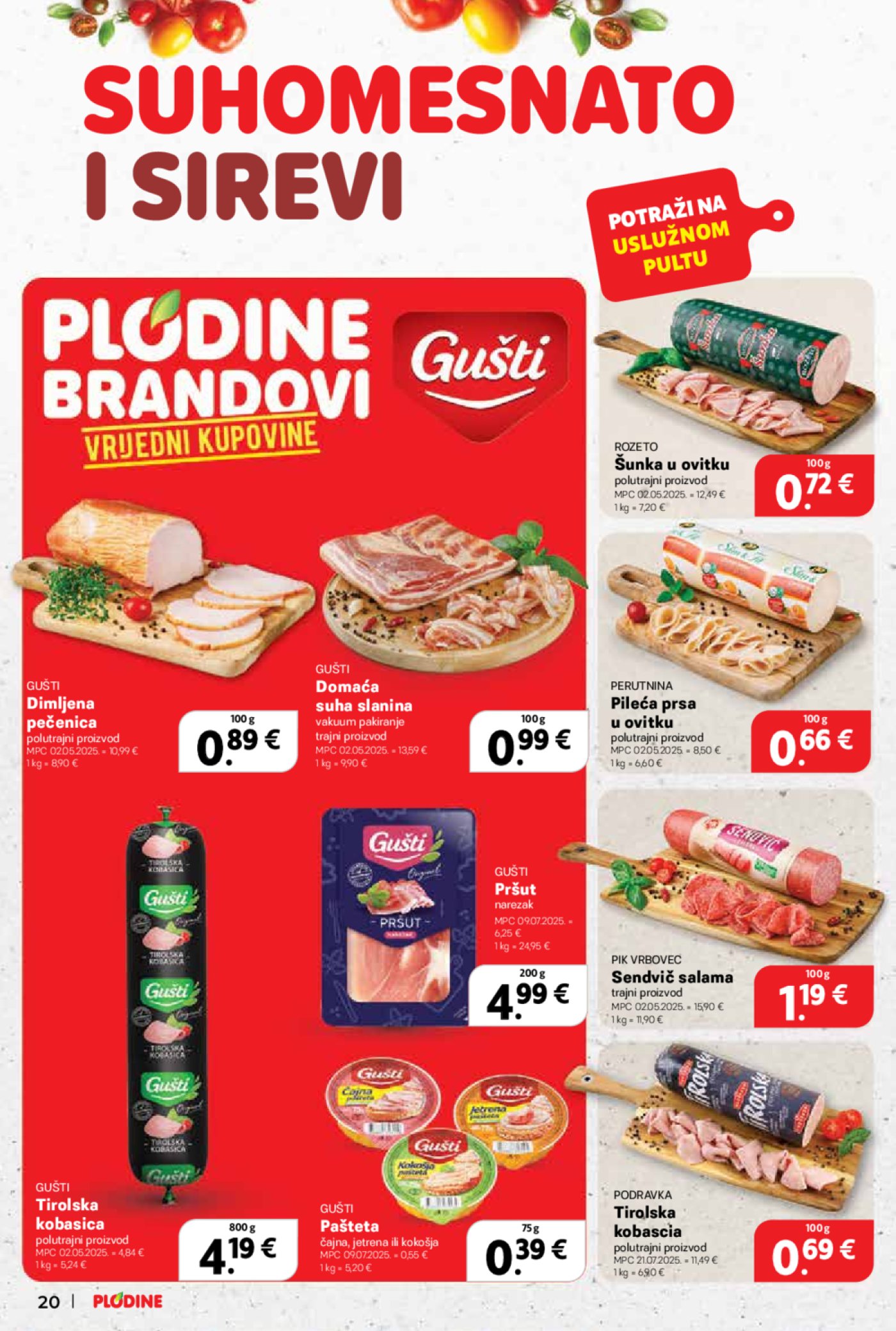 Plodine katalog Akcija 30.07. - 04.08.2025.