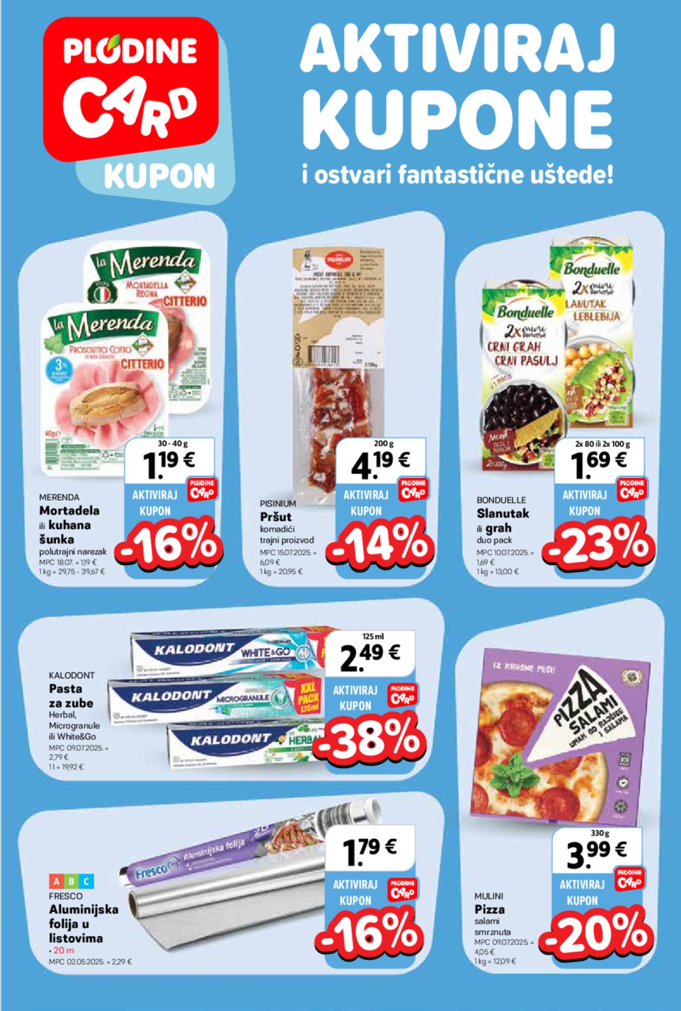 Plodine katalog Akcija 30.07. - 04.08.2025.