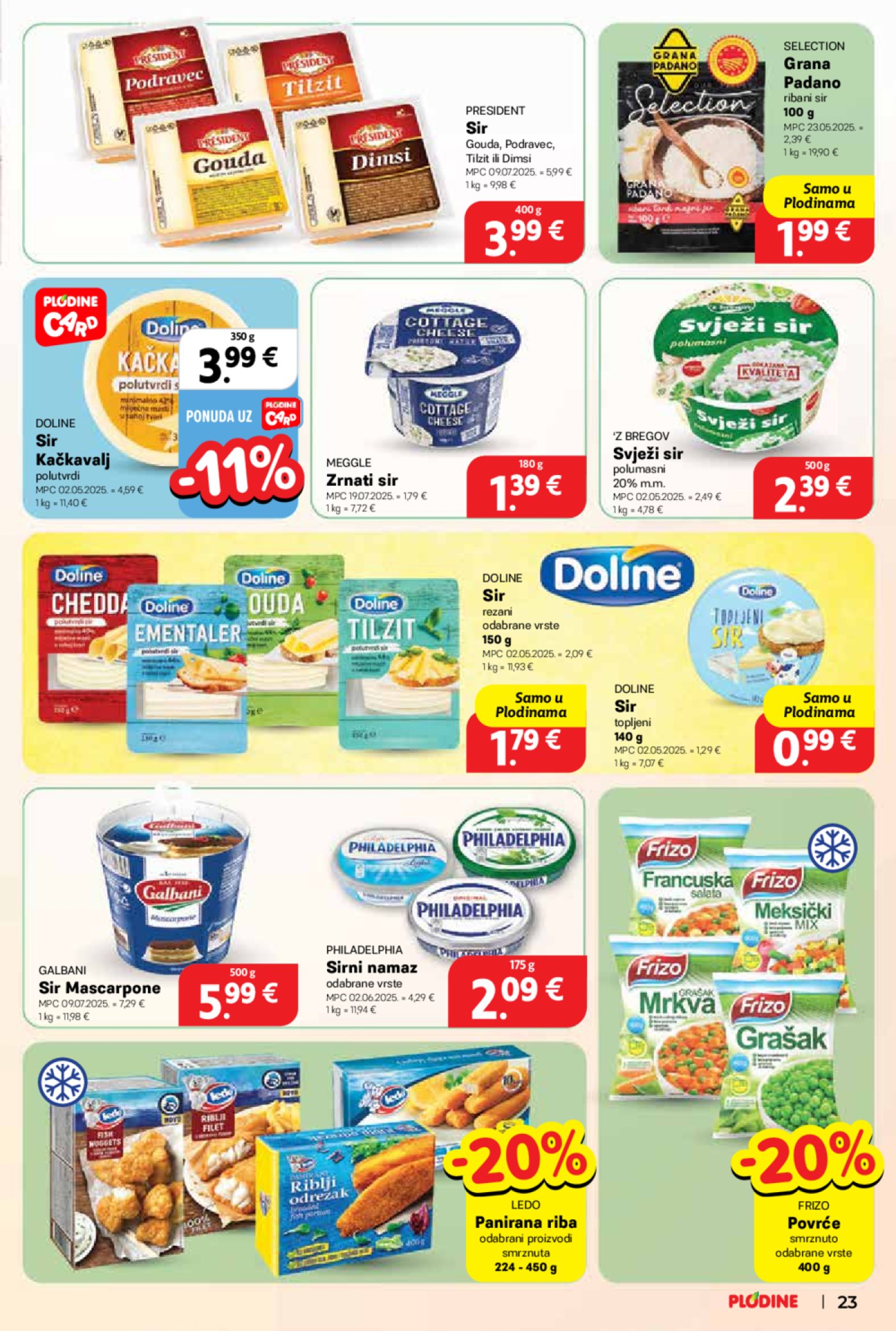 Plodine katalog Akcija 30.07. - 04.08.2025.