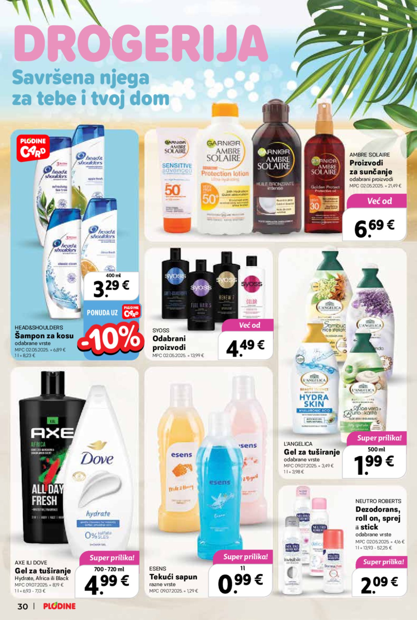 Plodine katalog Akcija 30.07. - 04.08.2025.