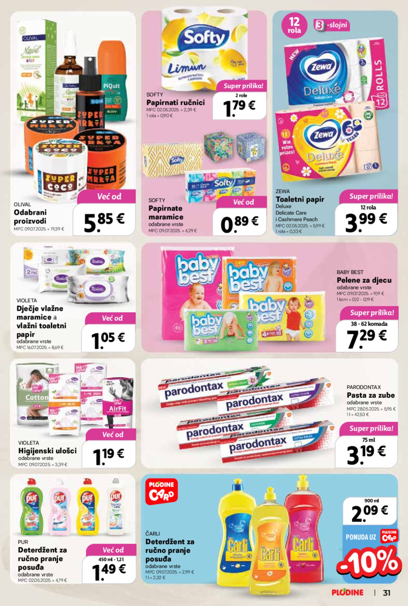 Plodine katalog Akcija 30.07. - 04.08.2025.