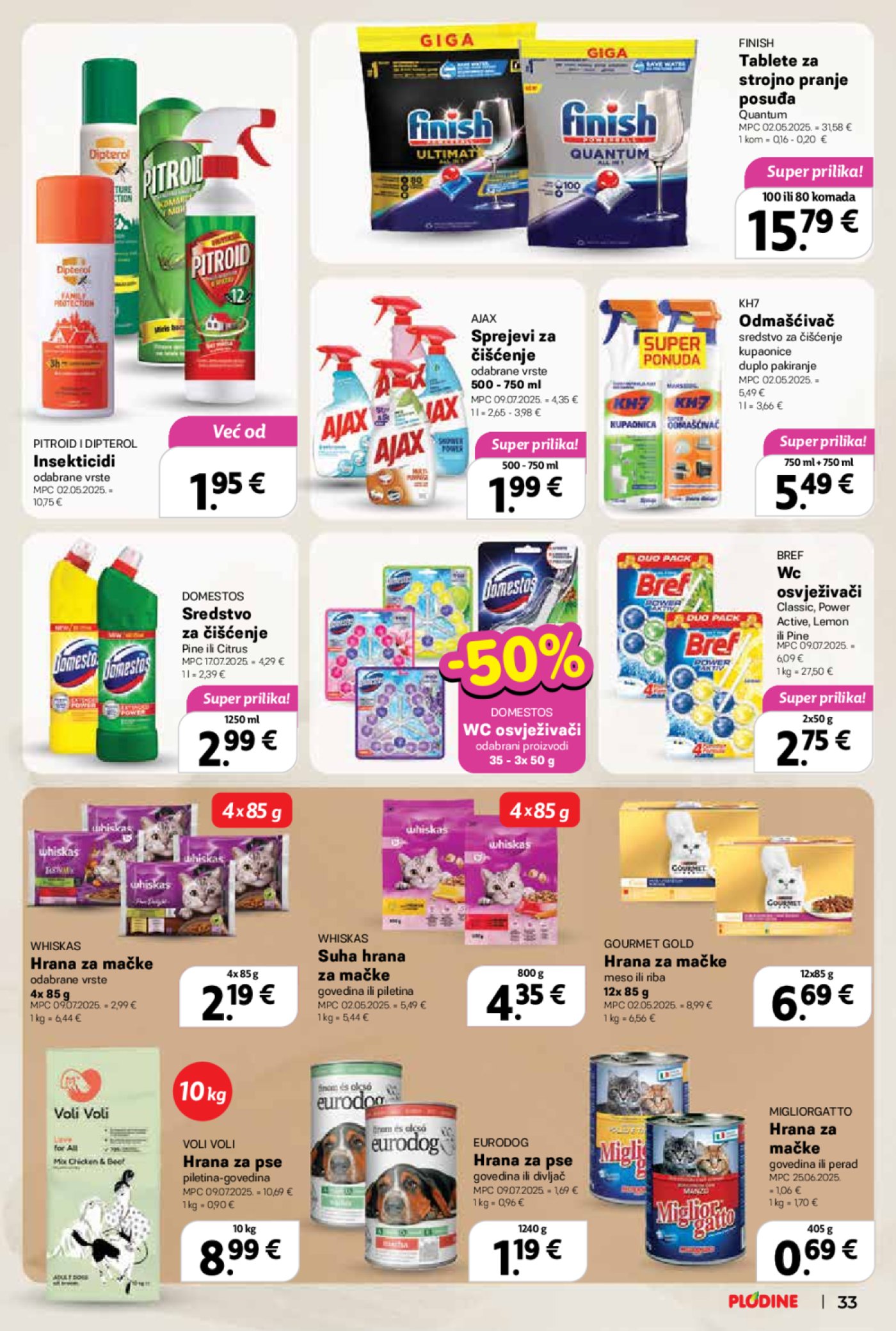 Plodine katalog Akcija 30.07. - 04.08.2025.