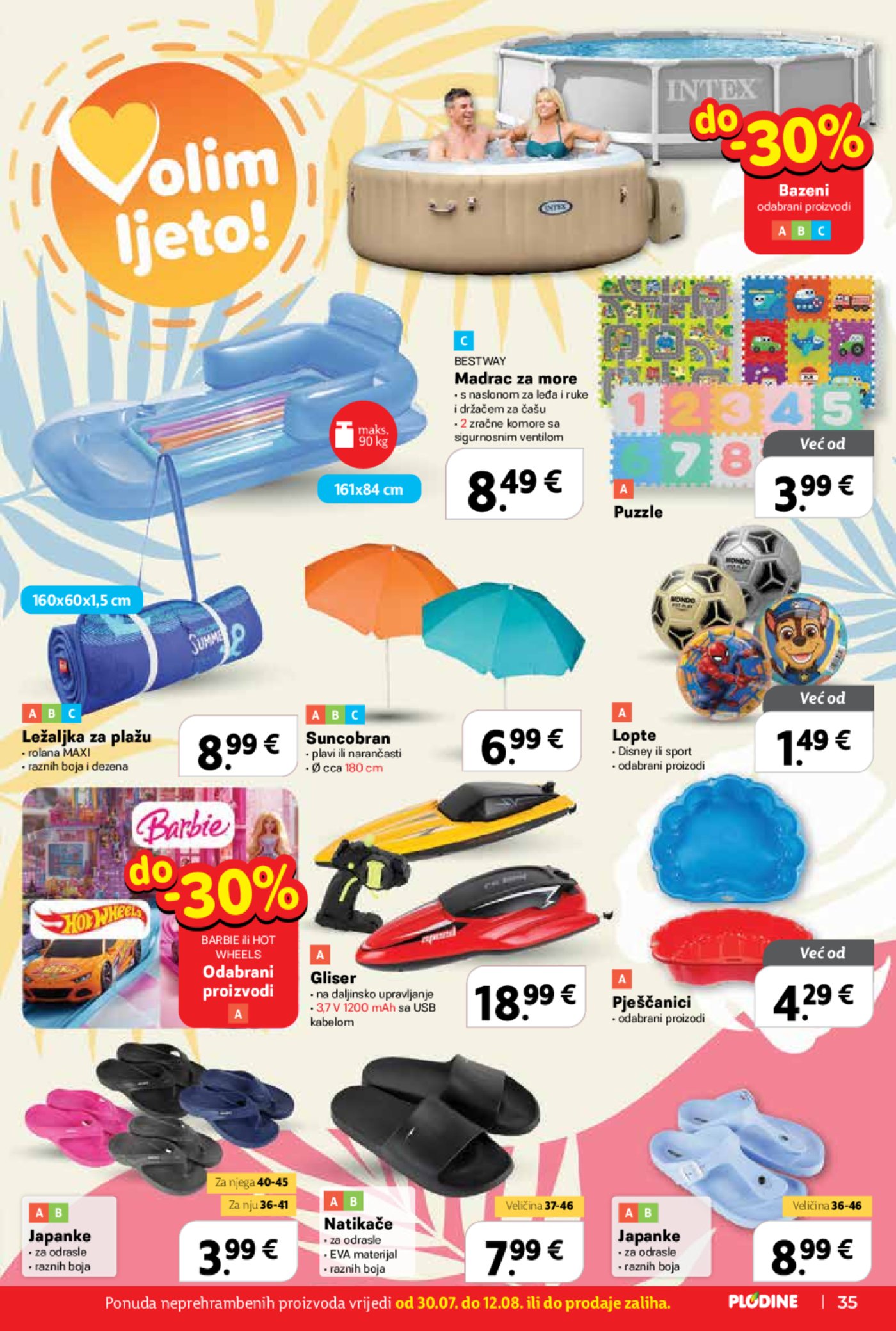 Plodine katalog Akcija 30.07. - 04.08.2025.