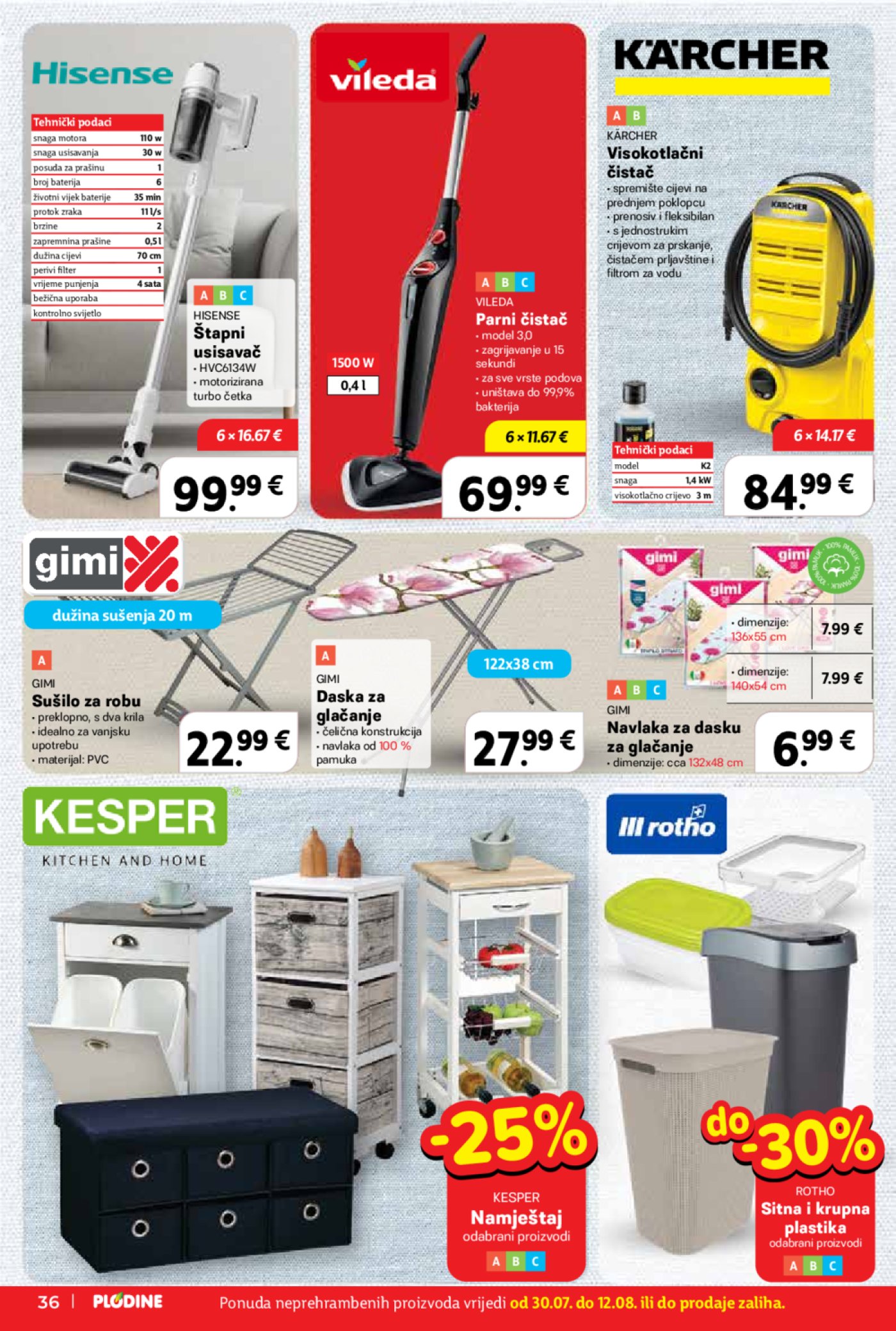 Plodine katalog Akcija 30.07. - 04.08.2025.