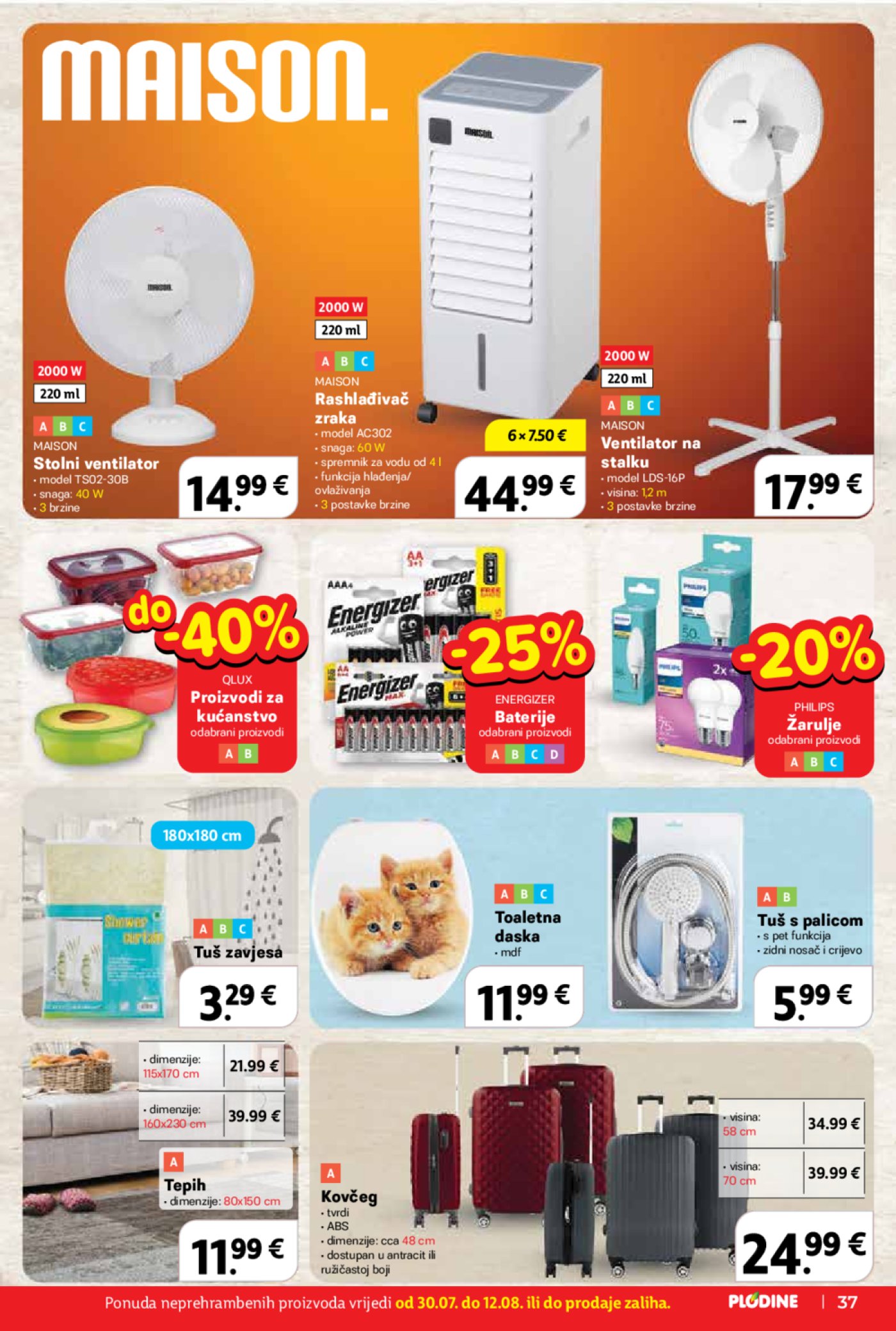 Plodine katalog Akcija 30.07. - 04.08.2025.