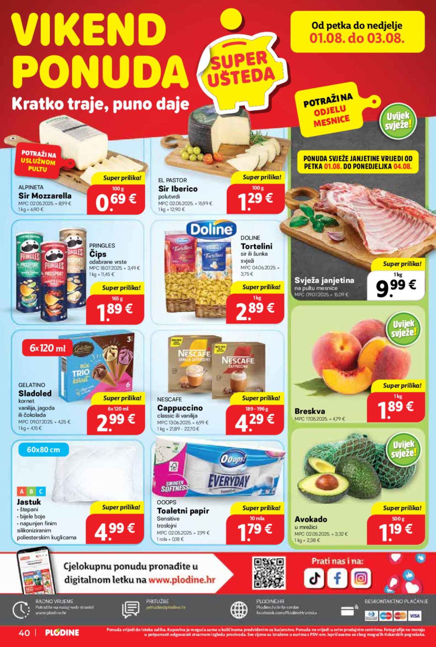 Plodine katalog Akcija 30.07. - 04.08.2025.