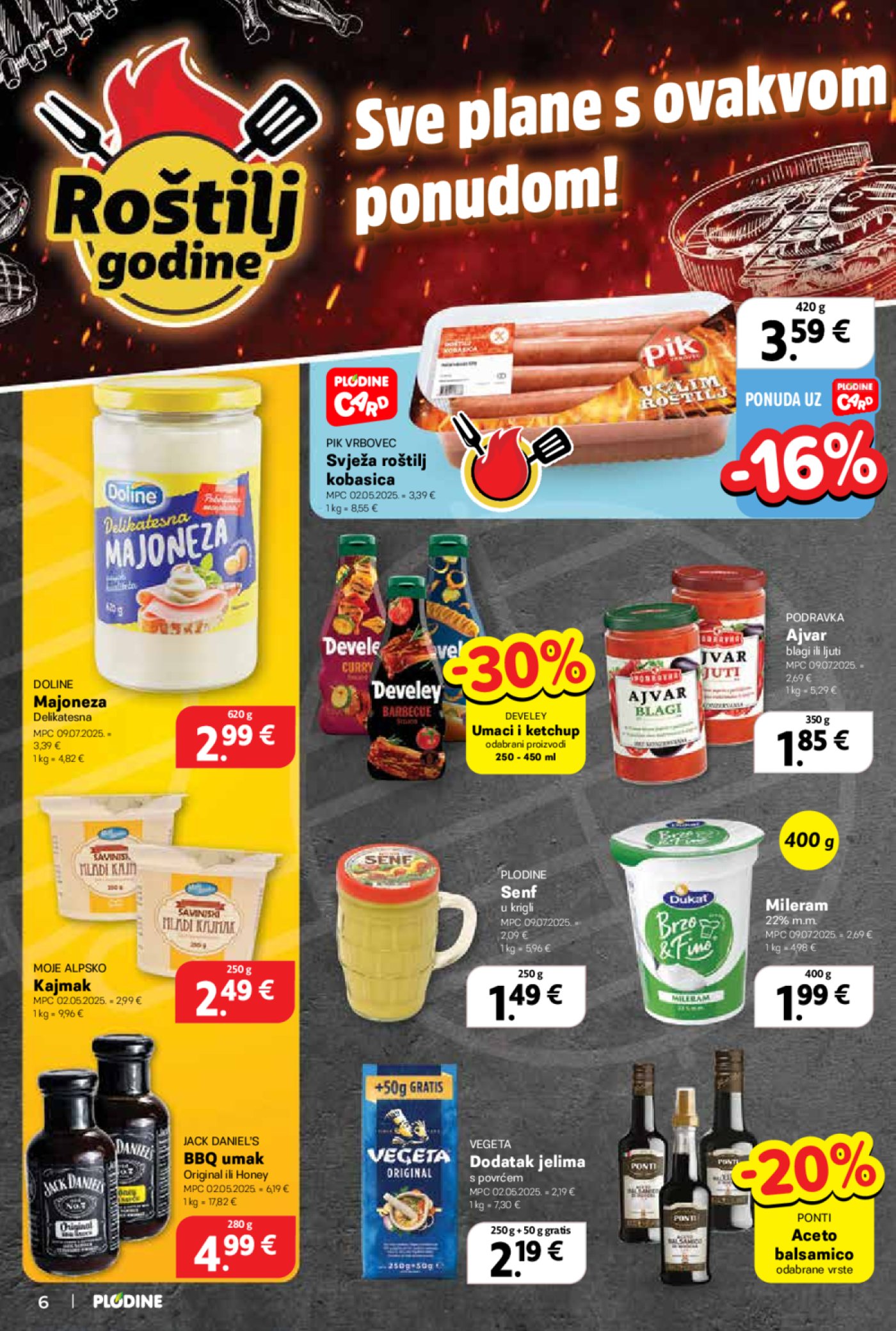 Plodine katalog Akcija 30.07. - 04.08.2025.