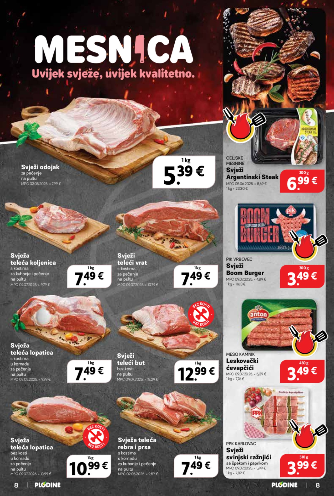 Plodine katalog Akcija 30.07. - 04.08.2025.