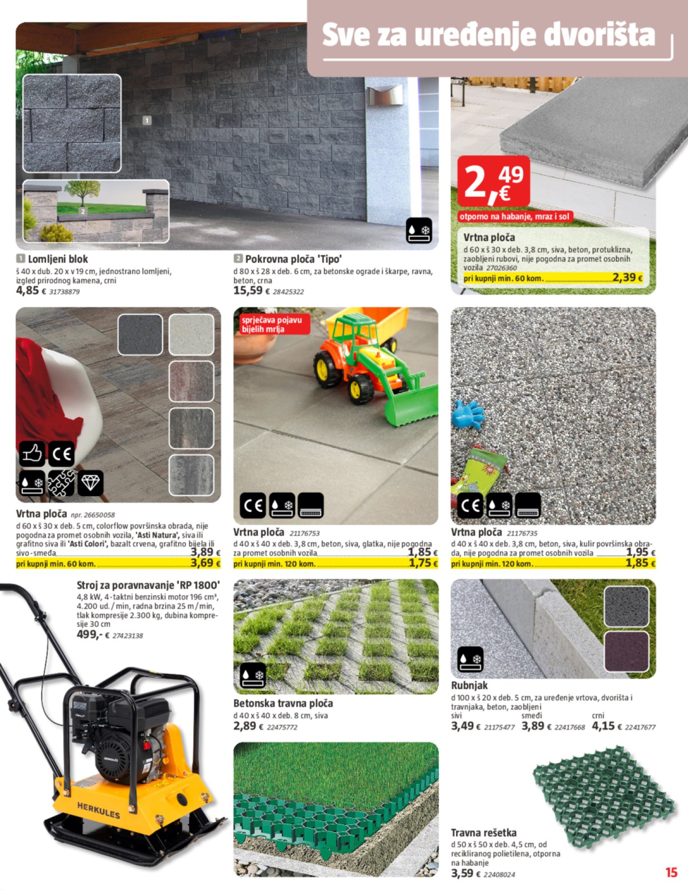 Bauhaus katalog Akcija 31.07. - 03.09.2025.