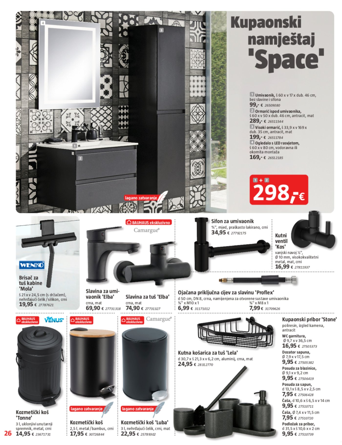 Bauhaus katalog Akcija 31.07. - 03.09.2025.