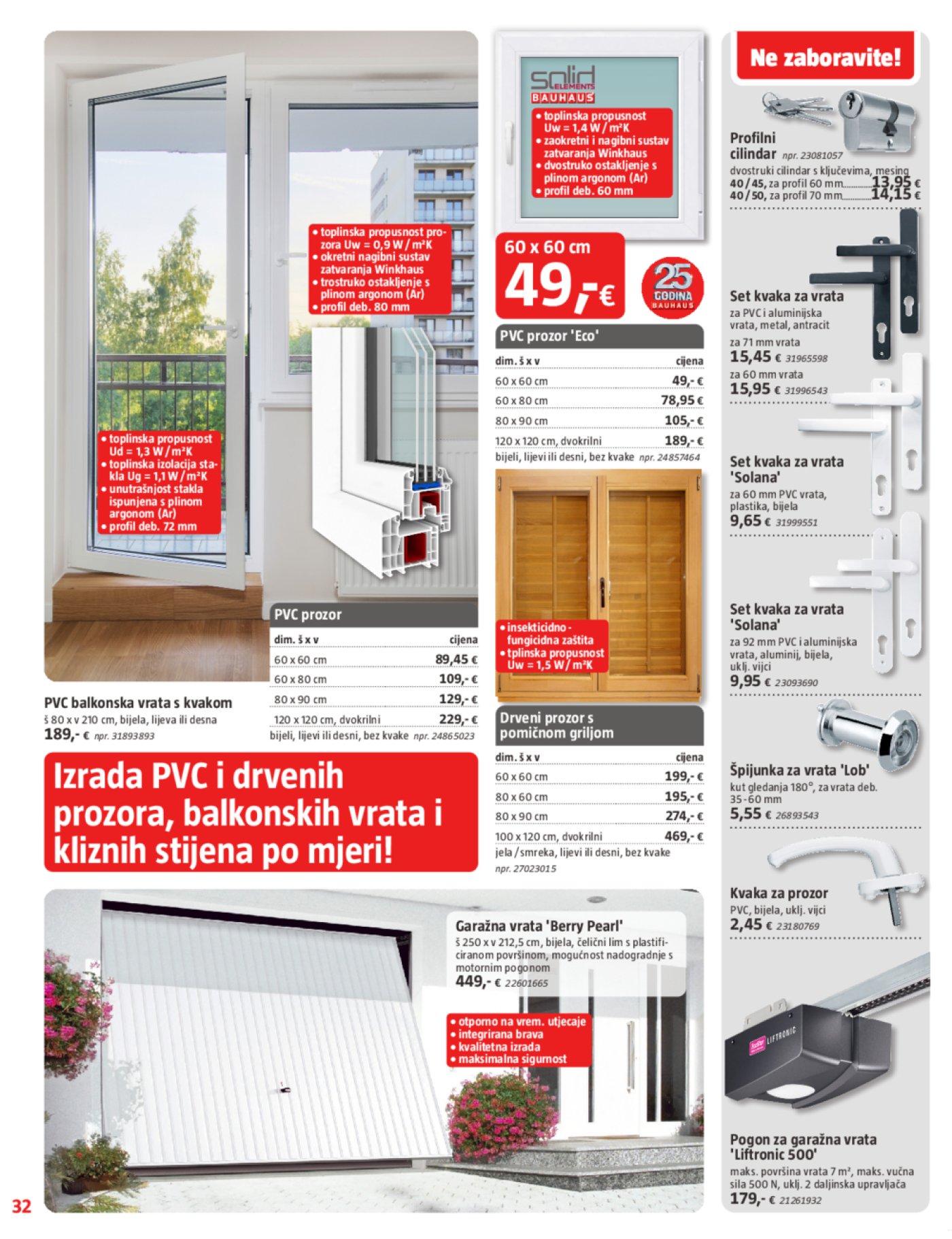 Bauhaus katalog Akcija 31.07. - 03.09.2025.