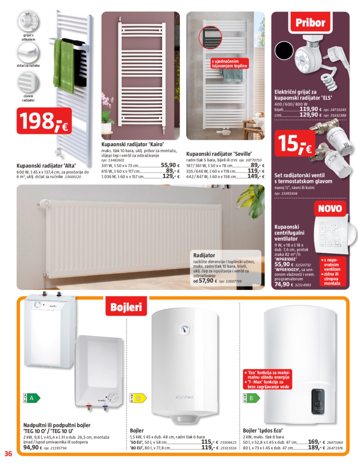 Bauhaus katalog Akcija 31.07. - 03.09.2025.