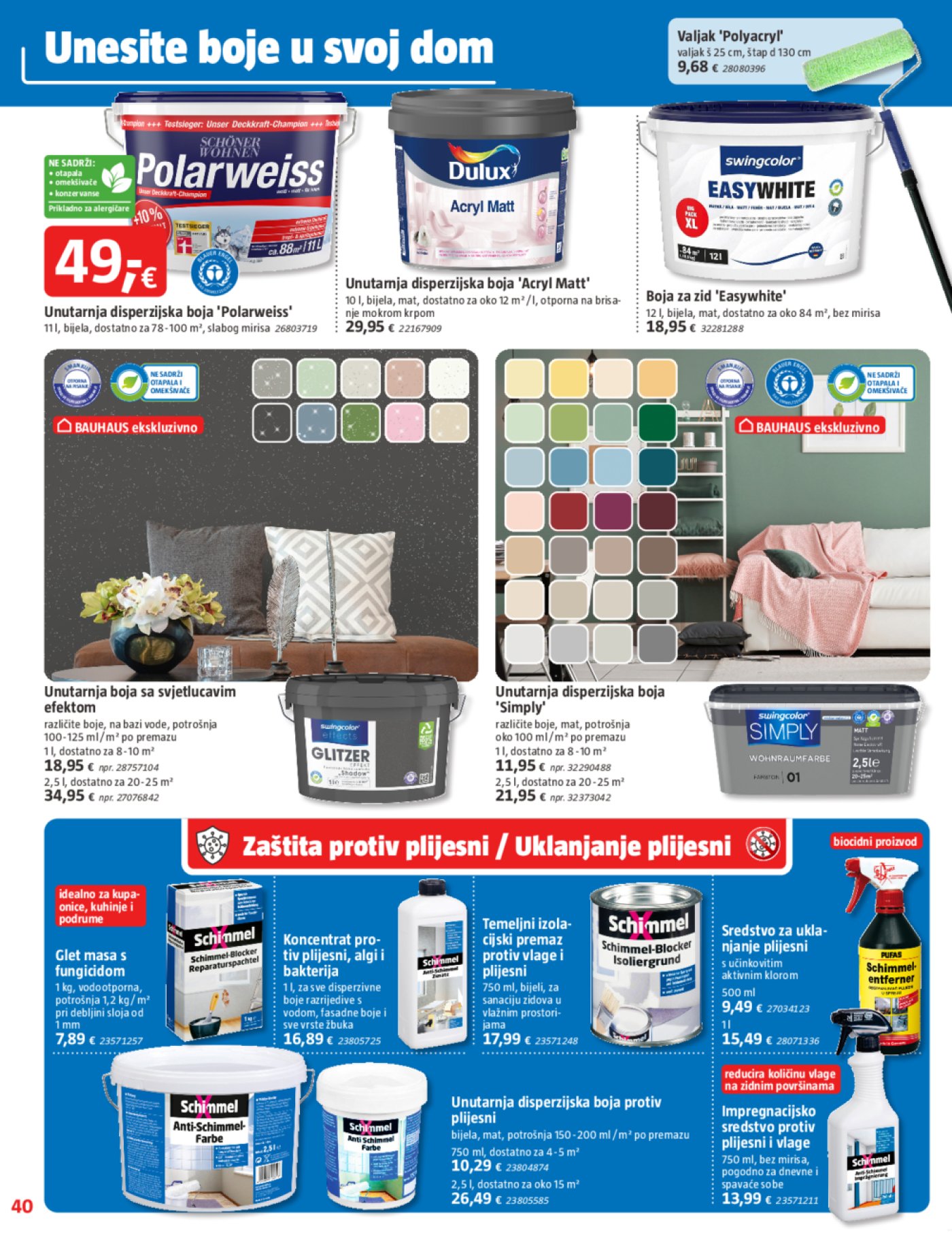 Bauhaus katalog Akcija 31.07. - 03.09.2025.