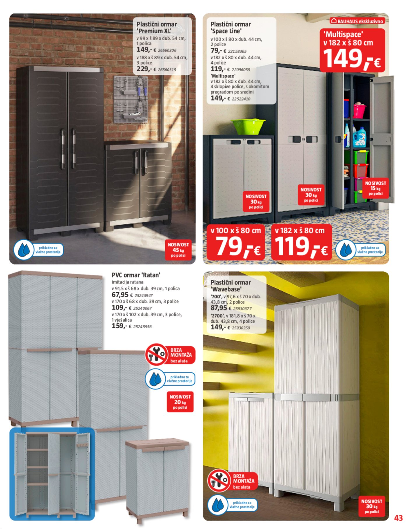 Bauhaus katalog Akcija 31.07. - 03.09.2025.