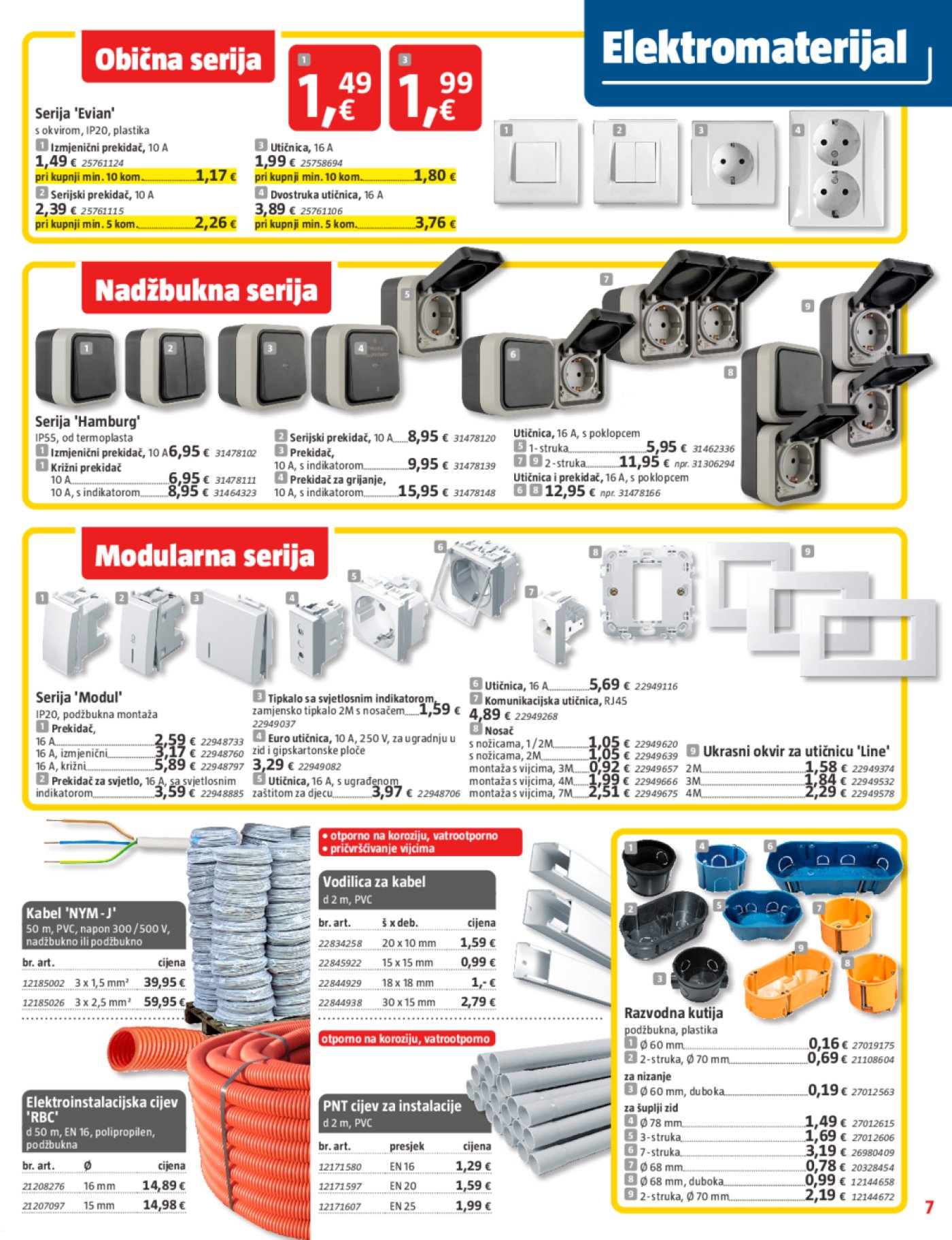 Bauhaus katalog Akcija 31.07. - 03.09.2025.