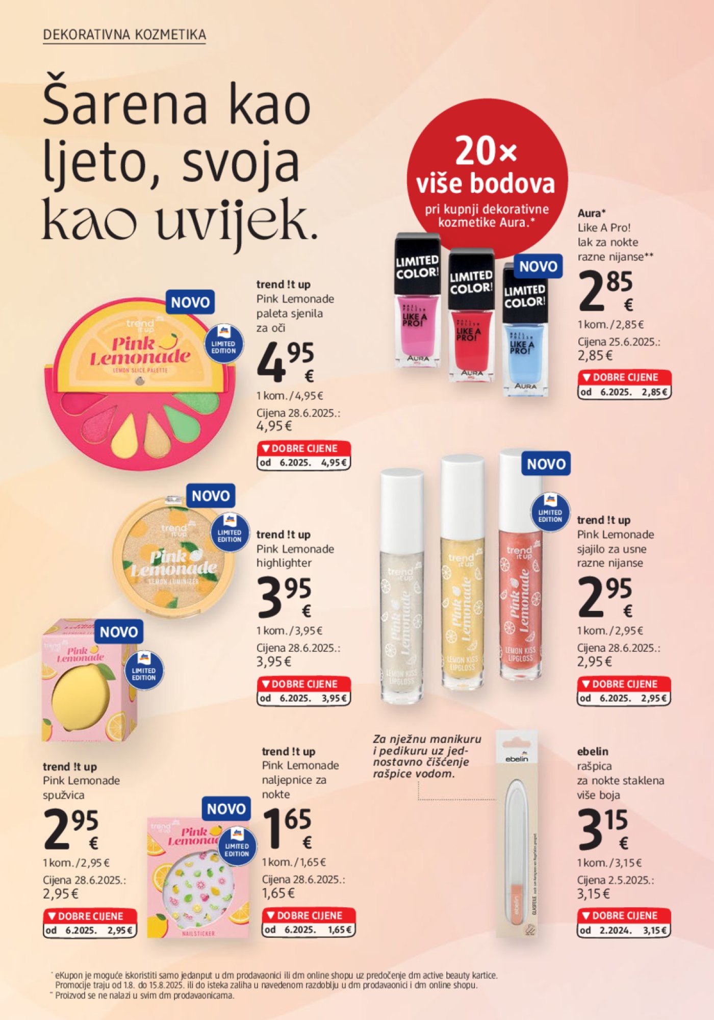 dm katalog Akcija 01.08. - 15.08.2025.