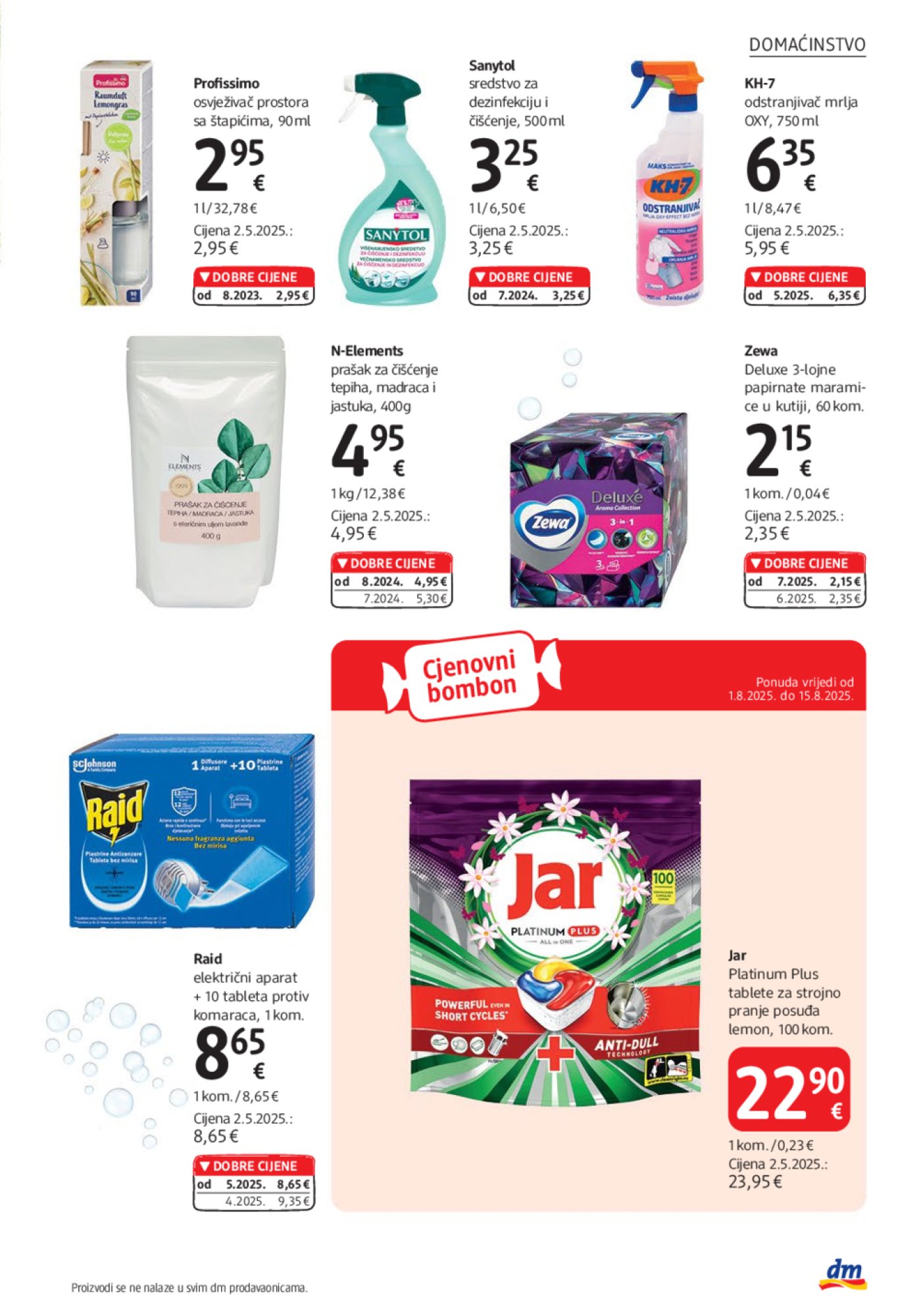 dm katalog Akcija 01.08. - 15.08.2025.