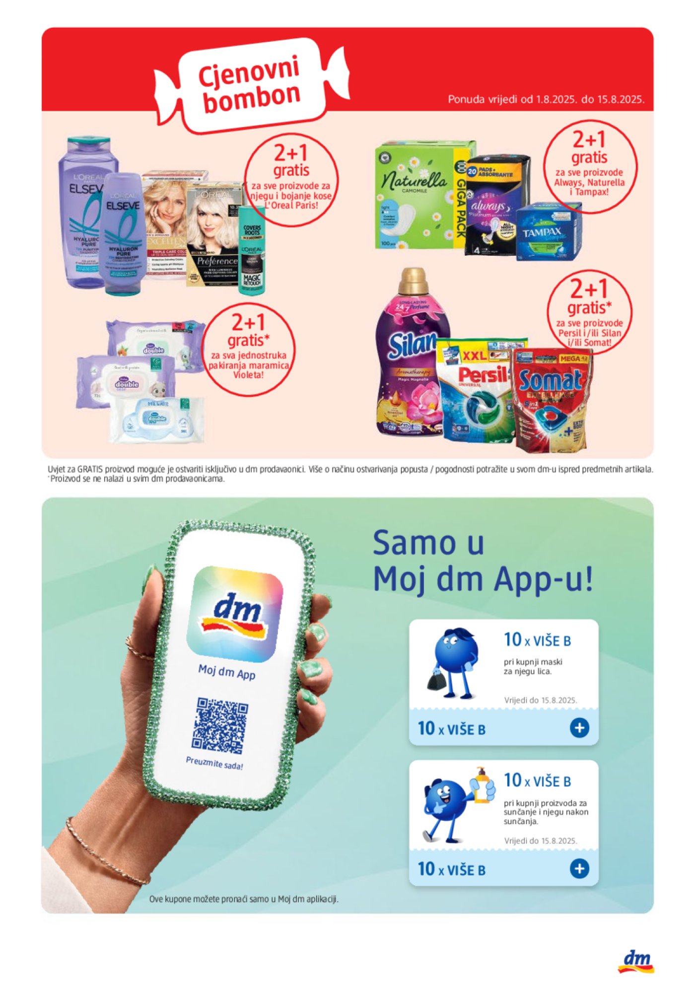 dm katalog Akcija 01.08. - 15.08.2025.