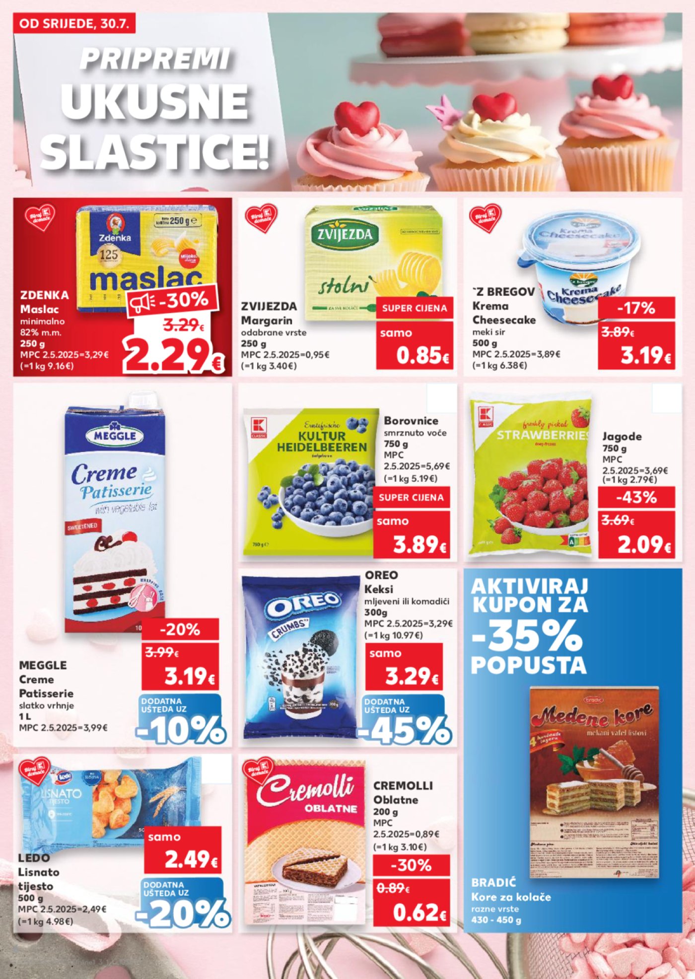 Kaufland katalog Kaufland marke 30.07.-04.08.2025. Odabrane poslovnice 