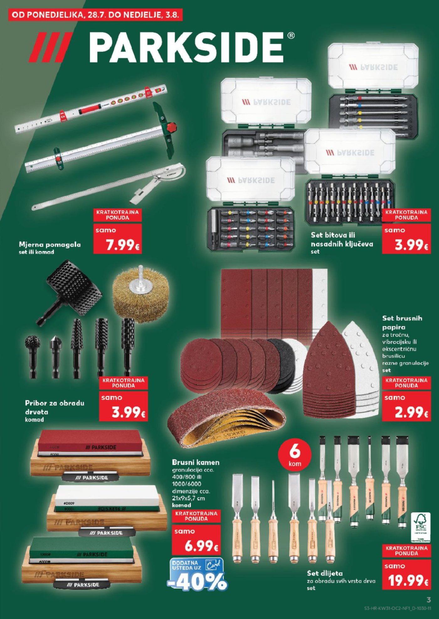 Kaufland katalog Neprehrambenih proizvoda 30.07.-04.08.2025. Odabrane poslovnice