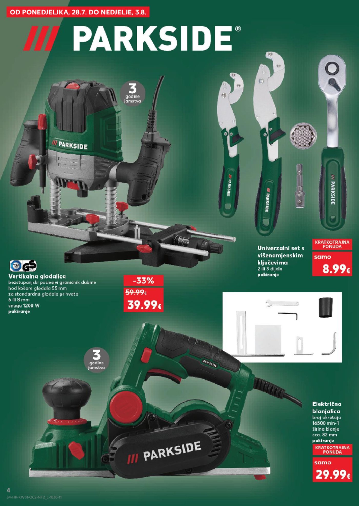 Kaufland katalog Neprehrambenih proizvoda 30.07.-04.08.2025. Odabrane poslovnice