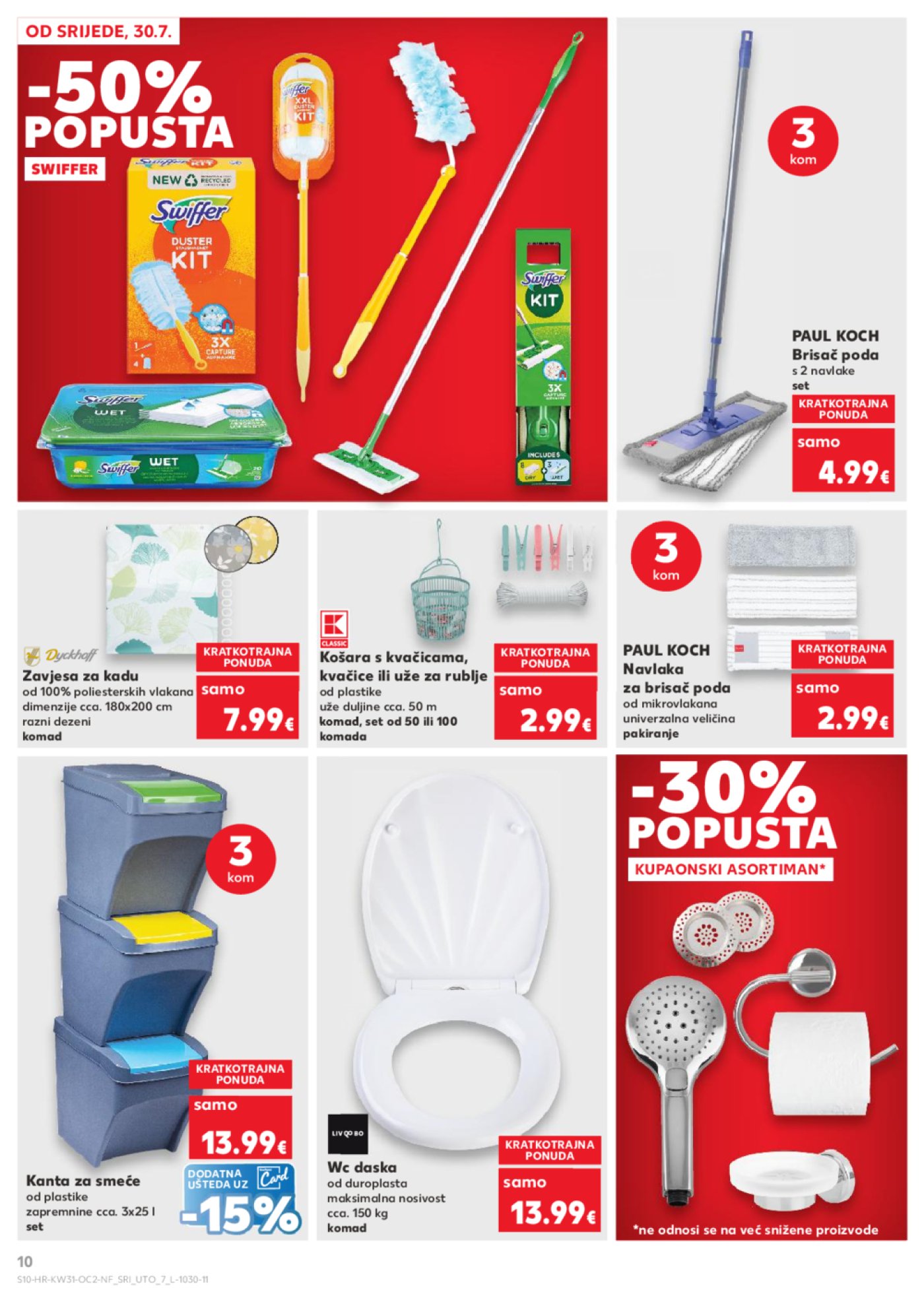 Kaufland katalog Neprehrambenih proizvoda 30.07.-04.08.2025. Odabrane poslovnice