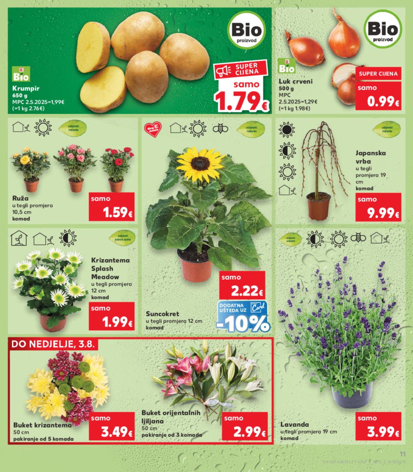 Kaufland katalog Prehrana 30.07.-04.08.2025. Odabrane poslovnice