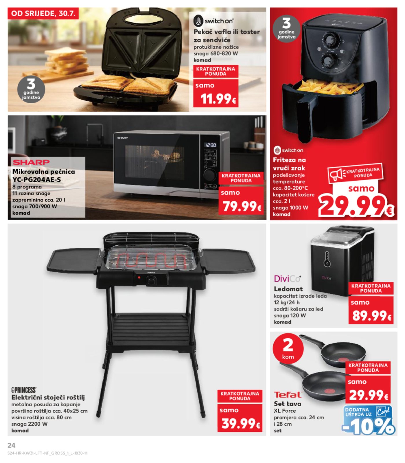 Kaufland katalog Prehrana 30.07.-04.08.2025. Odabrane poslovnice