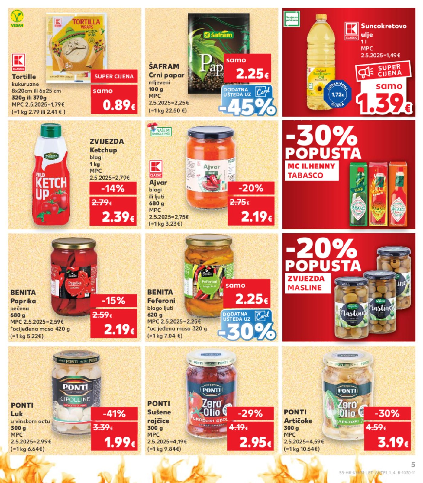 Kaufland katalog Prehrana 30.07.-04.08.2025. Odabrane poslovnice