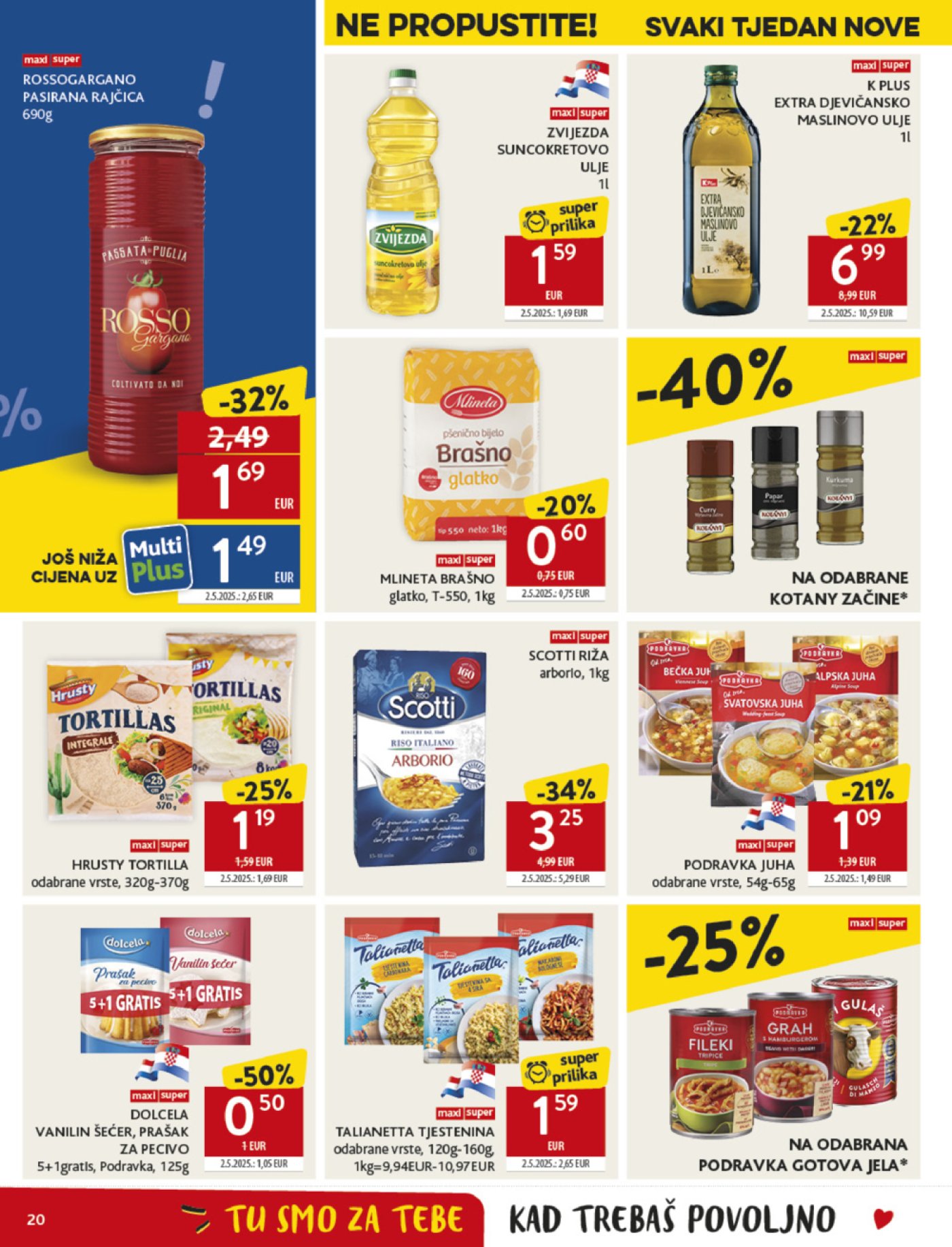 Konzum katalog Akcija 30. 07. - 05. 08. 2025.