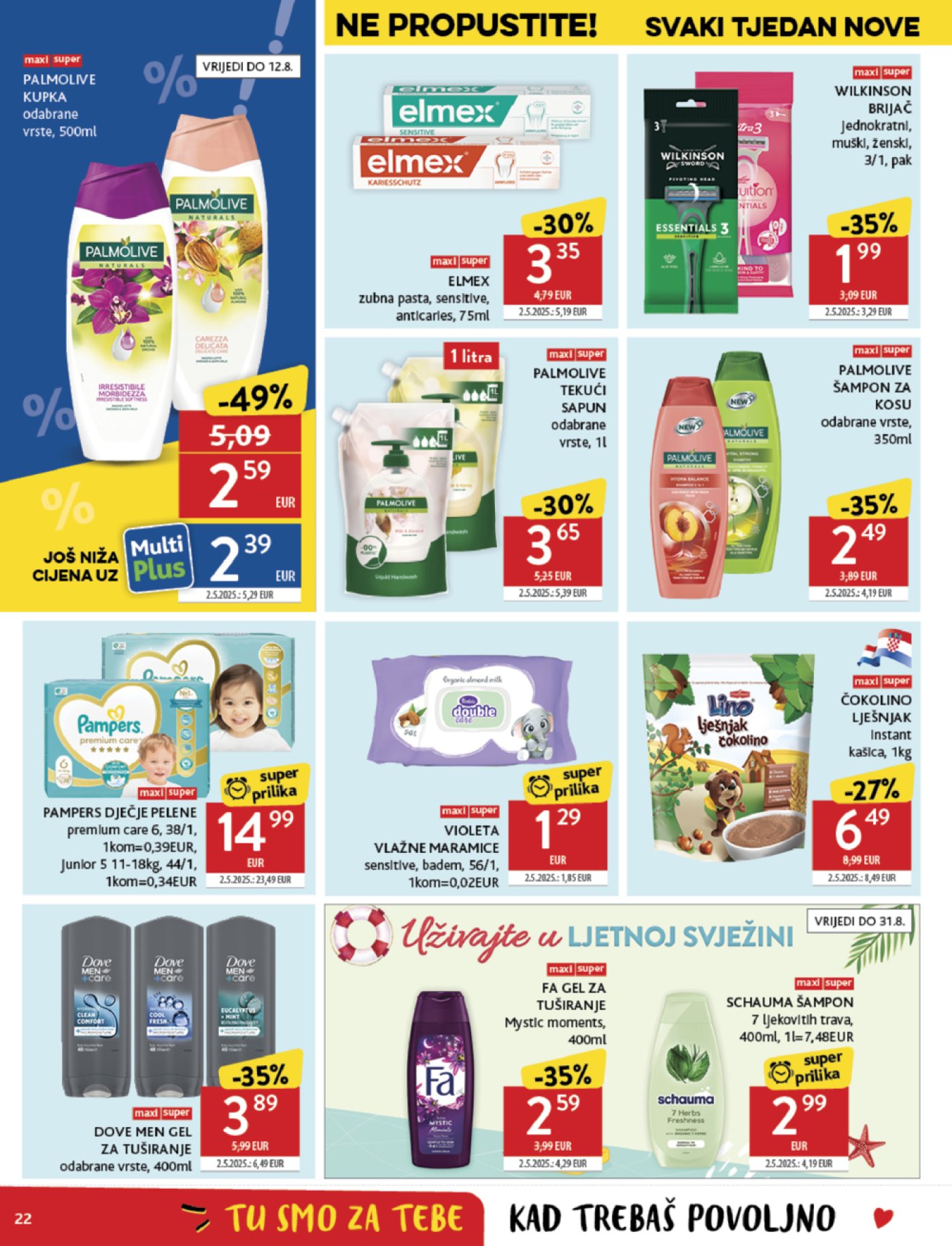 Konzum katalog Akcija 30. 07. - 05. 08. 2025.