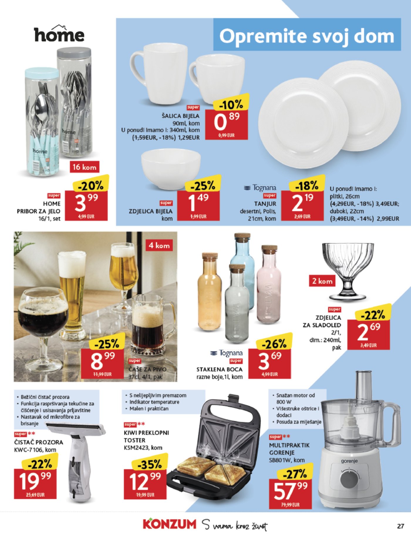 Konzum katalog Akcija 30. 07. - 05. 08. 2025.