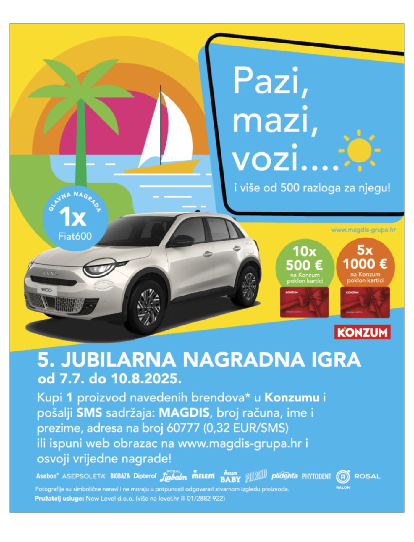 Konzum katalog Akcija 30. 07. - 05. 08. 2025.