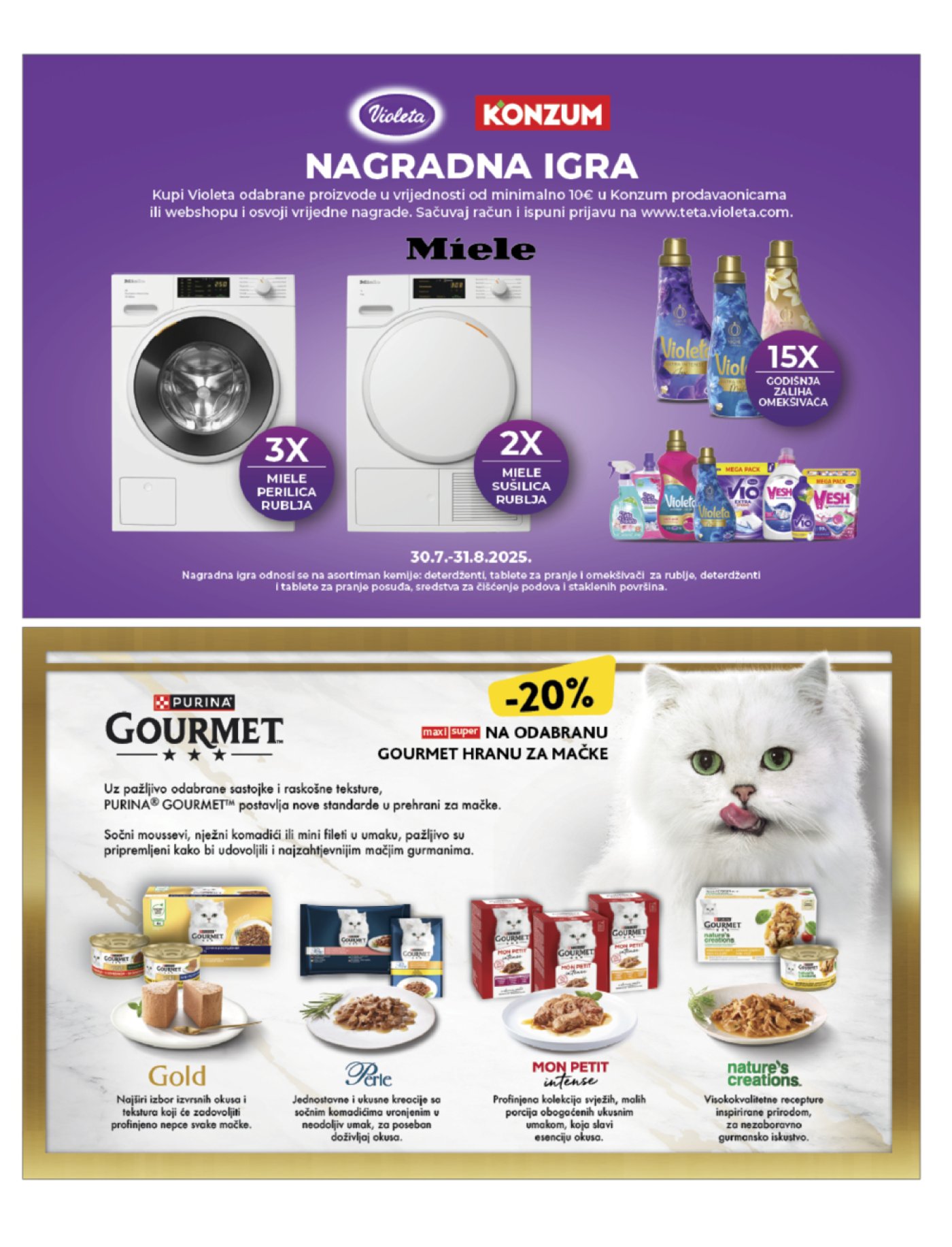 Konzum katalog Akcija 30. 07. - 05. 08. 2025.