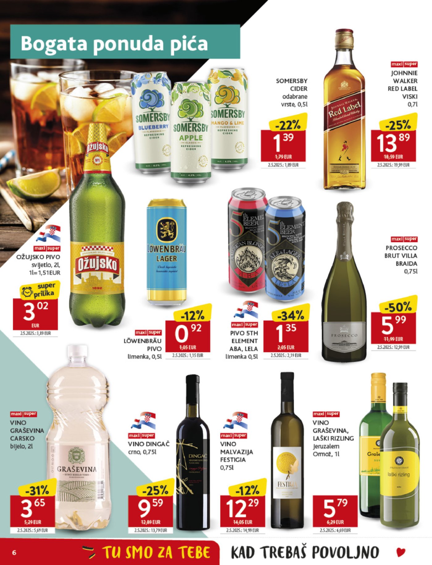 Konzum katalog Akcija 30. 07. - 05. 08. 2025.
