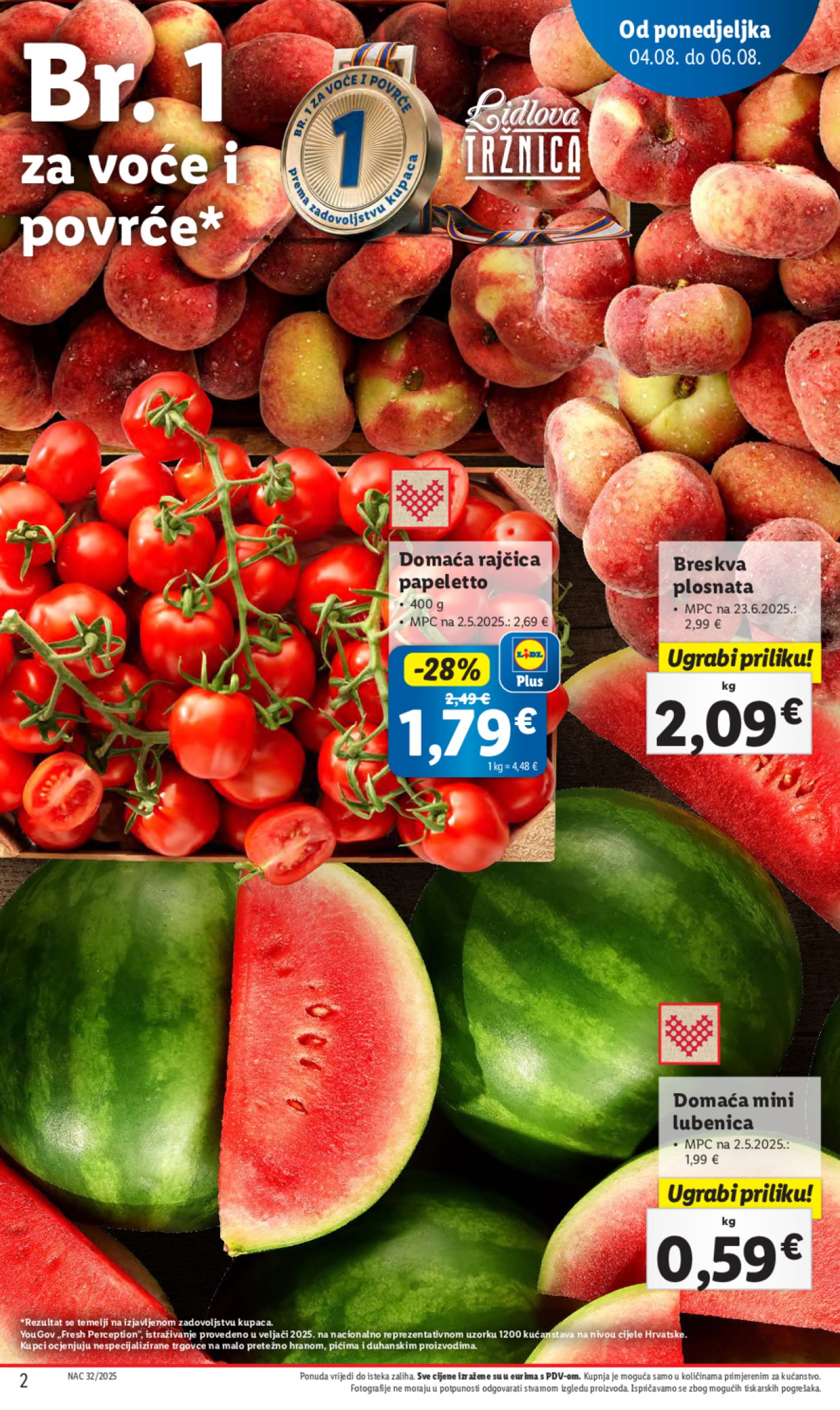 Lidl katalog Super ponuda od ponedjeljka 04.08. - 10.08.2025.