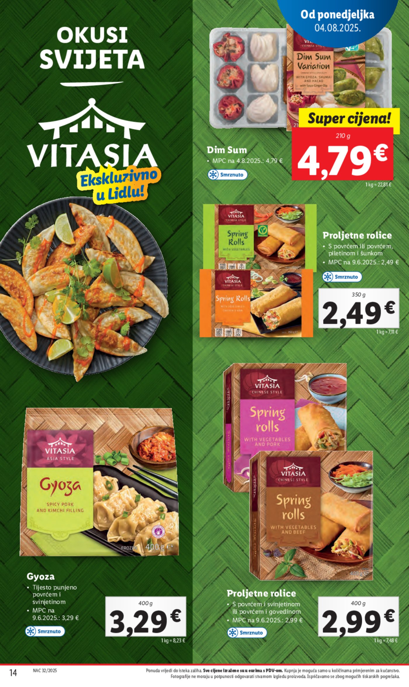 Lidl katalog Super ponuda od ponedjeljka 04.08. - 10.08.2025.