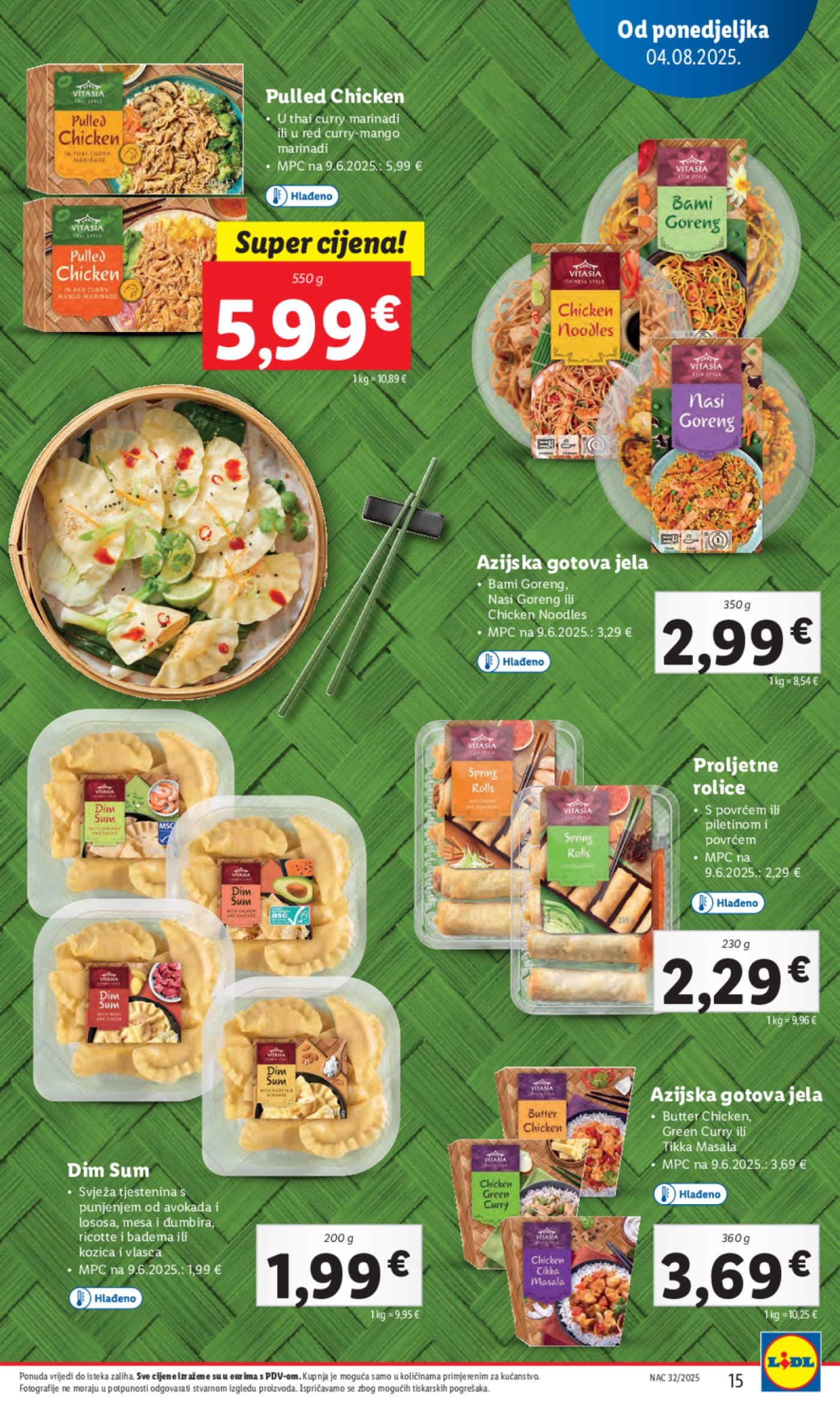 Lidl katalog Super ponuda od ponedjeljka 04.08. - 10.08.2025.