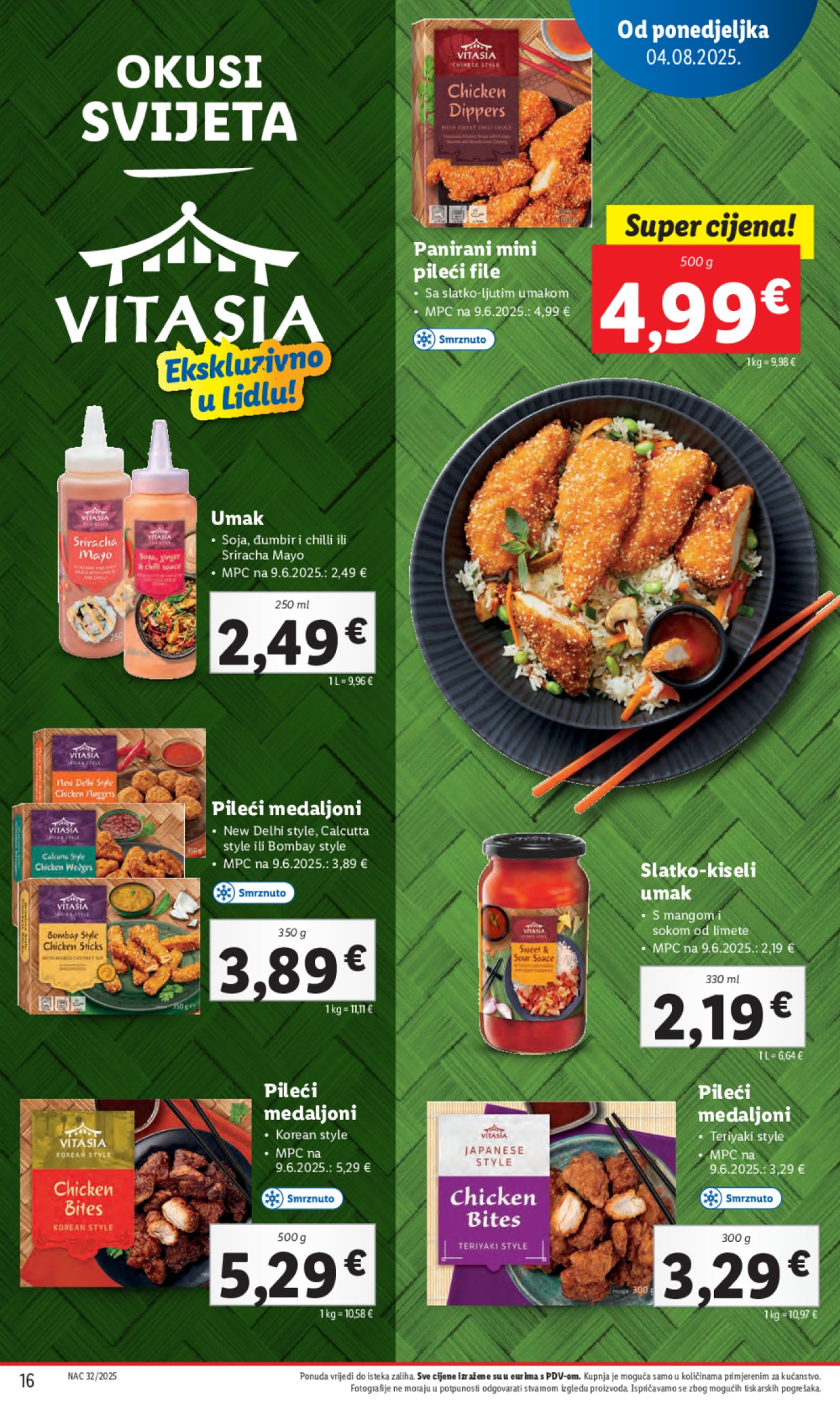 Lidl katalog Super ponuda od ponedjeljka 04.08. - 10.08.2025.