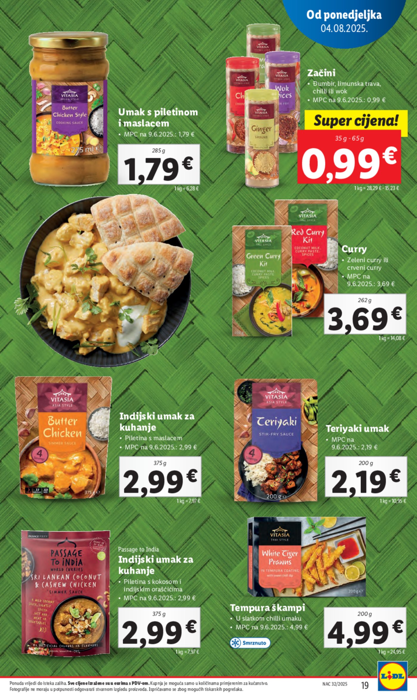 Lidl katalog Super ponuda od ponedjeljka 04.08. - 10.08.2025.