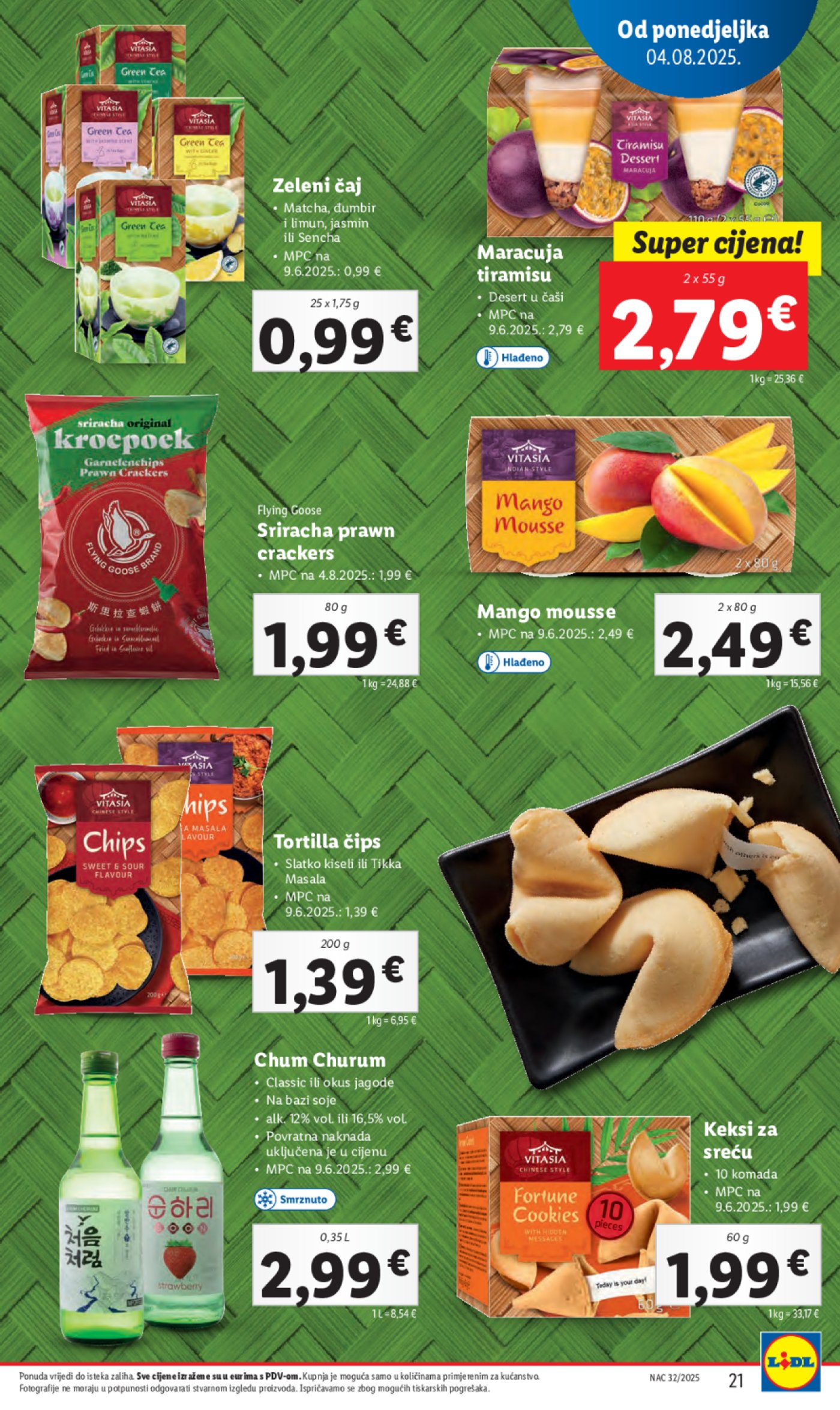 Lidl katalog Super ponuda od ponedjeljka 04.08. - 10.08.2025.
