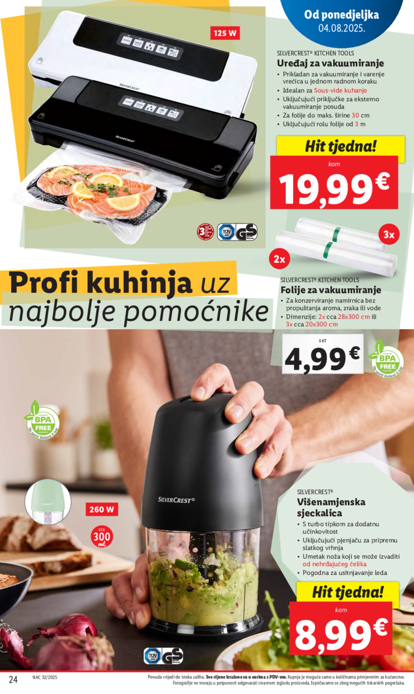 Lidl katalog Super ponuda od ponedjeljka 04.08. - 10.08.2025.