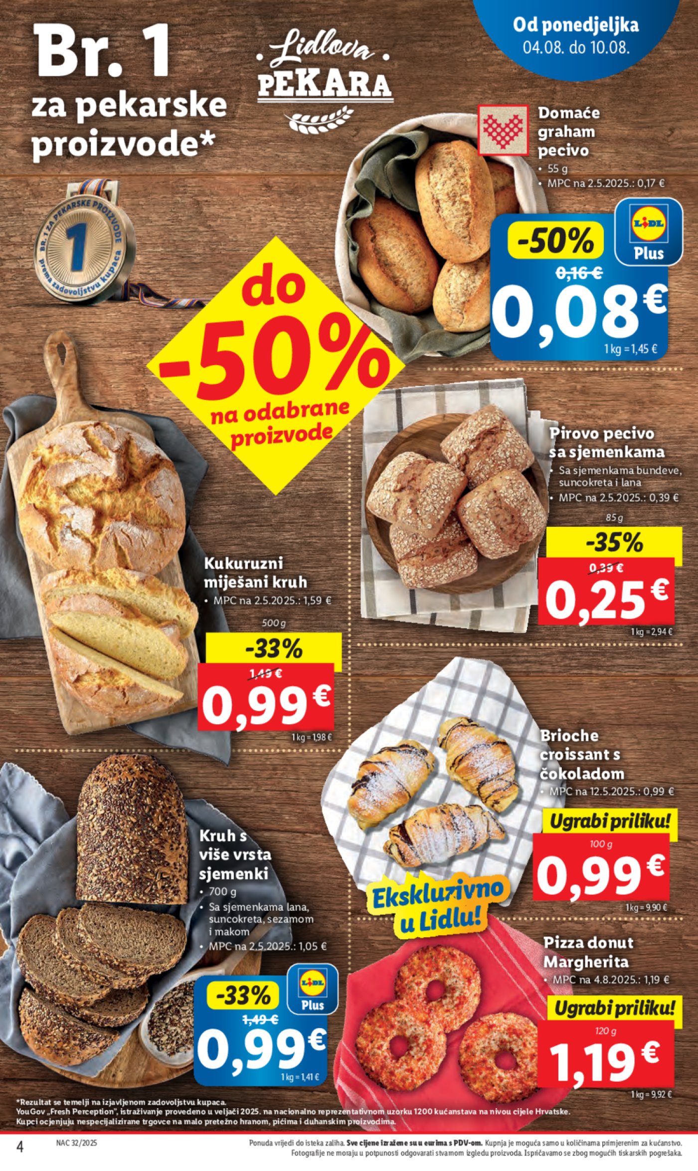 Lidl katalog Super ponuda od ponedjeljka 04.08. - 10.08.2025.